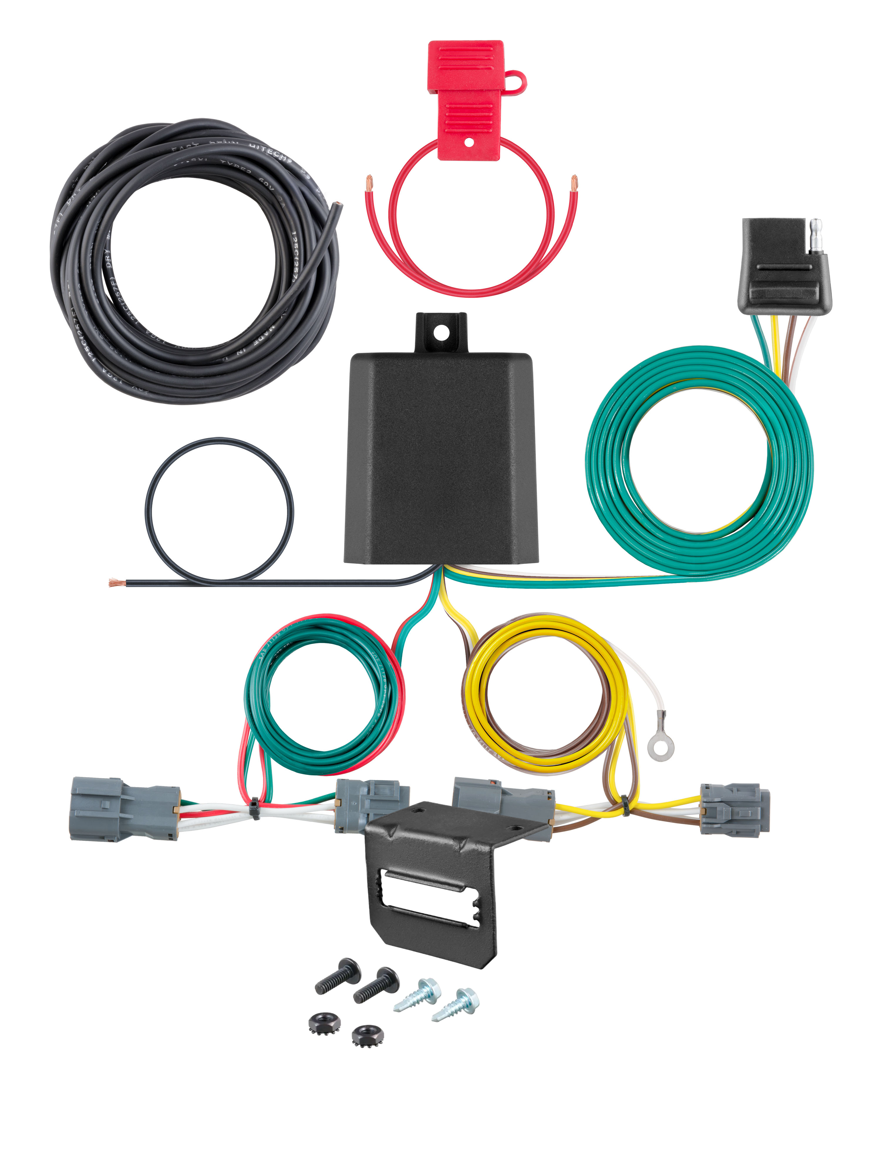 14-14 KIA Sedona CURT 4-flat Plug and Play Trailer Wiring thumbnail 0