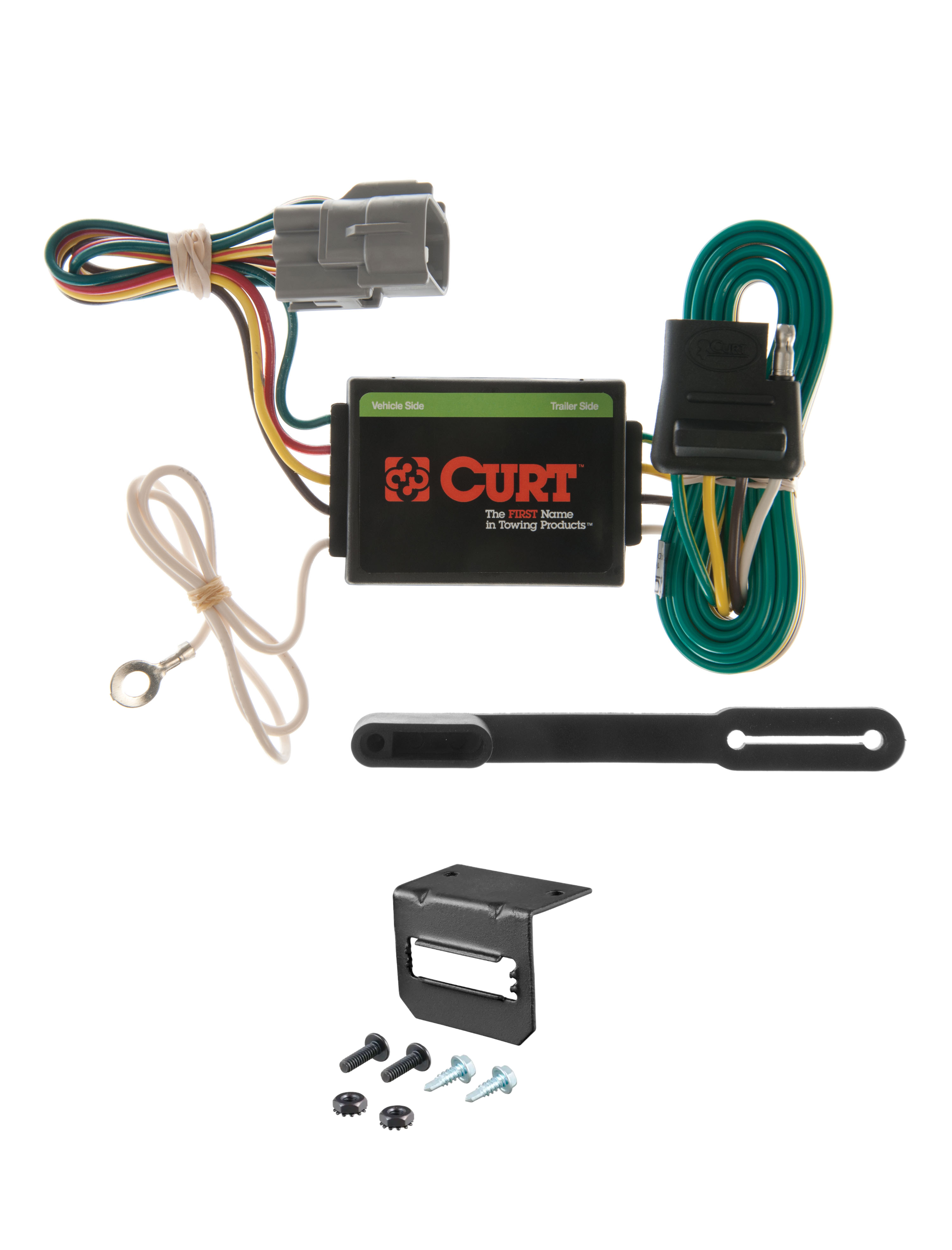 98-99 Lexus LX470 CURT 4-flat Plug and Play Trailer Wiring thumbnail 0