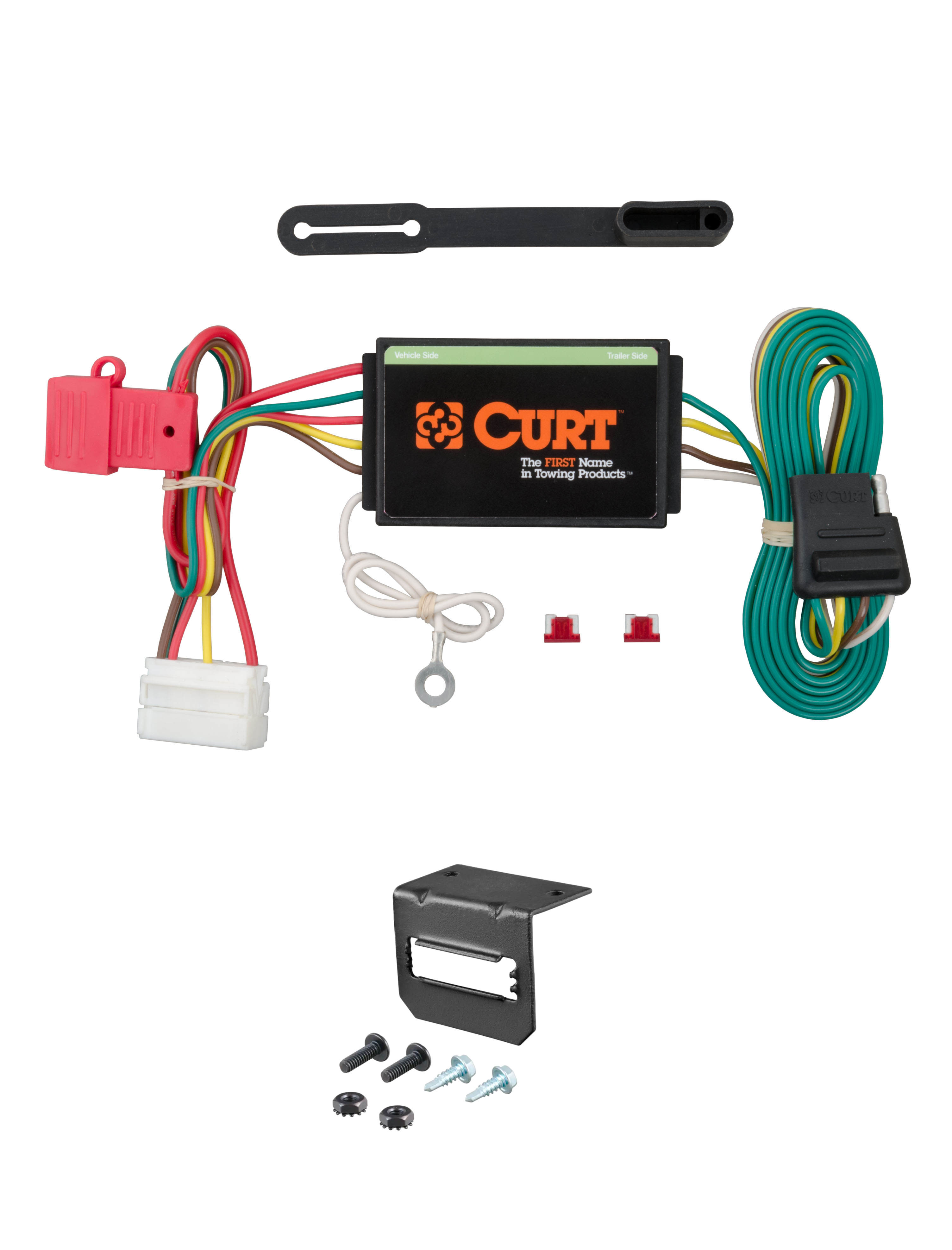 14-20 Acura MDX  CURT 4-flat Plug and Play Trailer Wiring thumbnail 0
