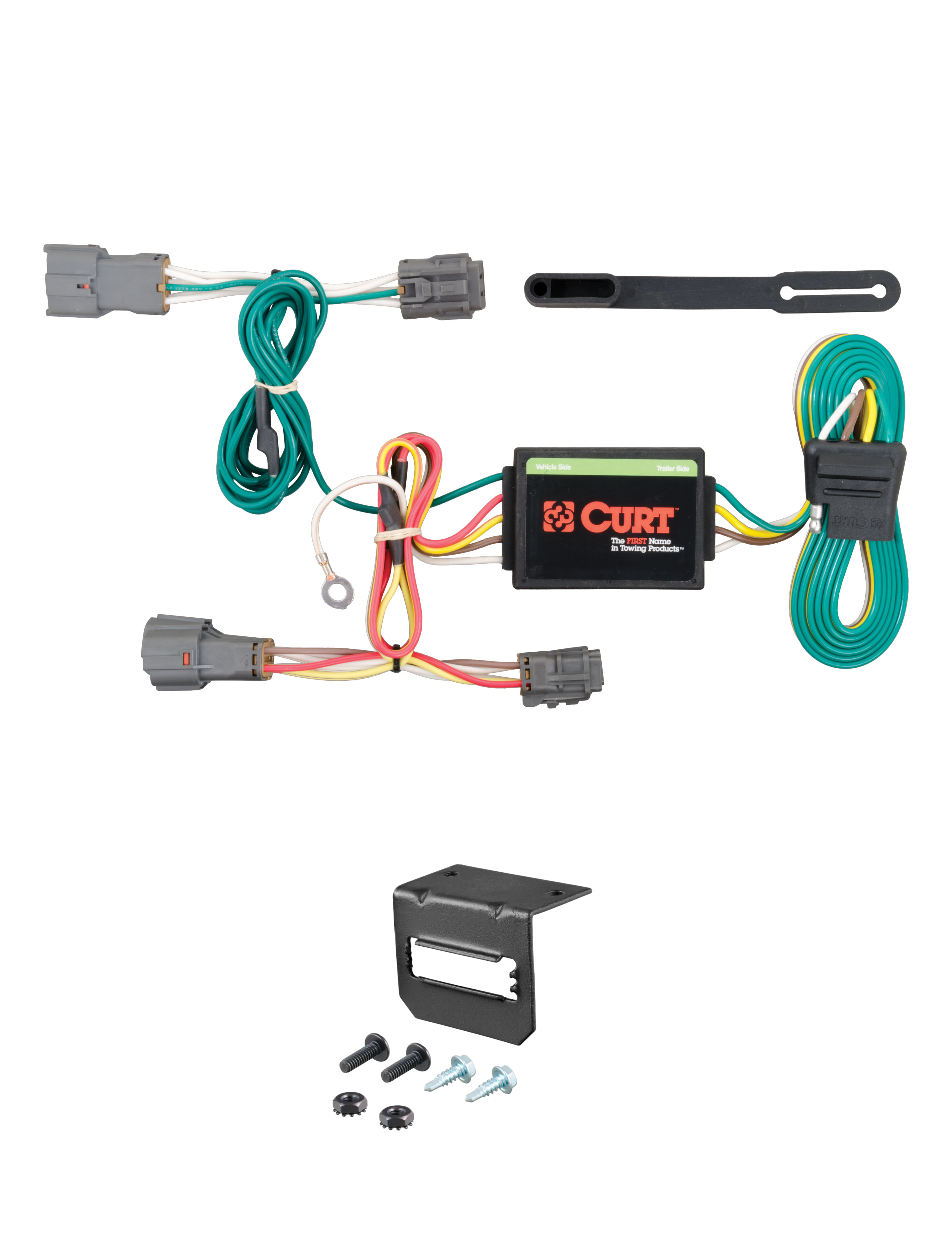 10-19 KIA Soul CURT 4-flat Plug and Play Trailer Wiring thumbnail 0