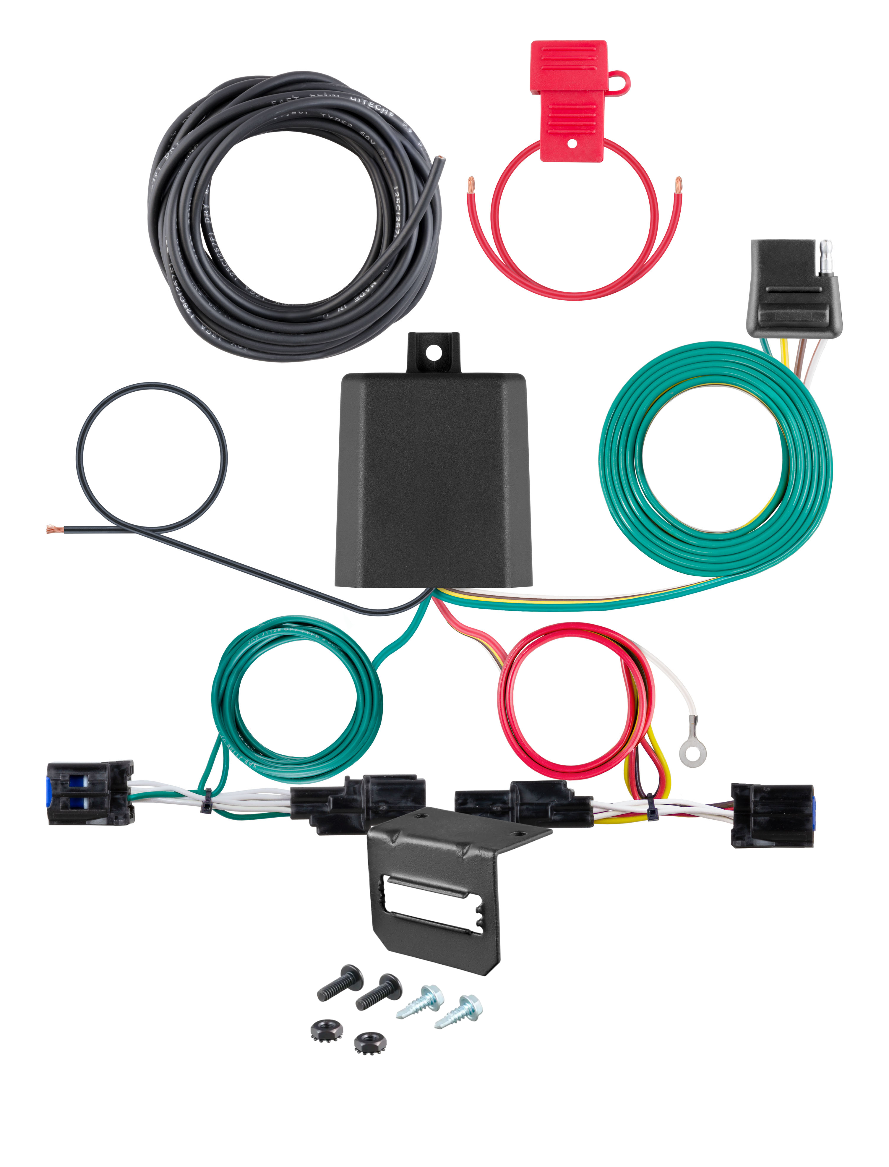23-24 KIA Sportage CURT 4-flat Plug and Play Trailer Wiring thumbnail 0