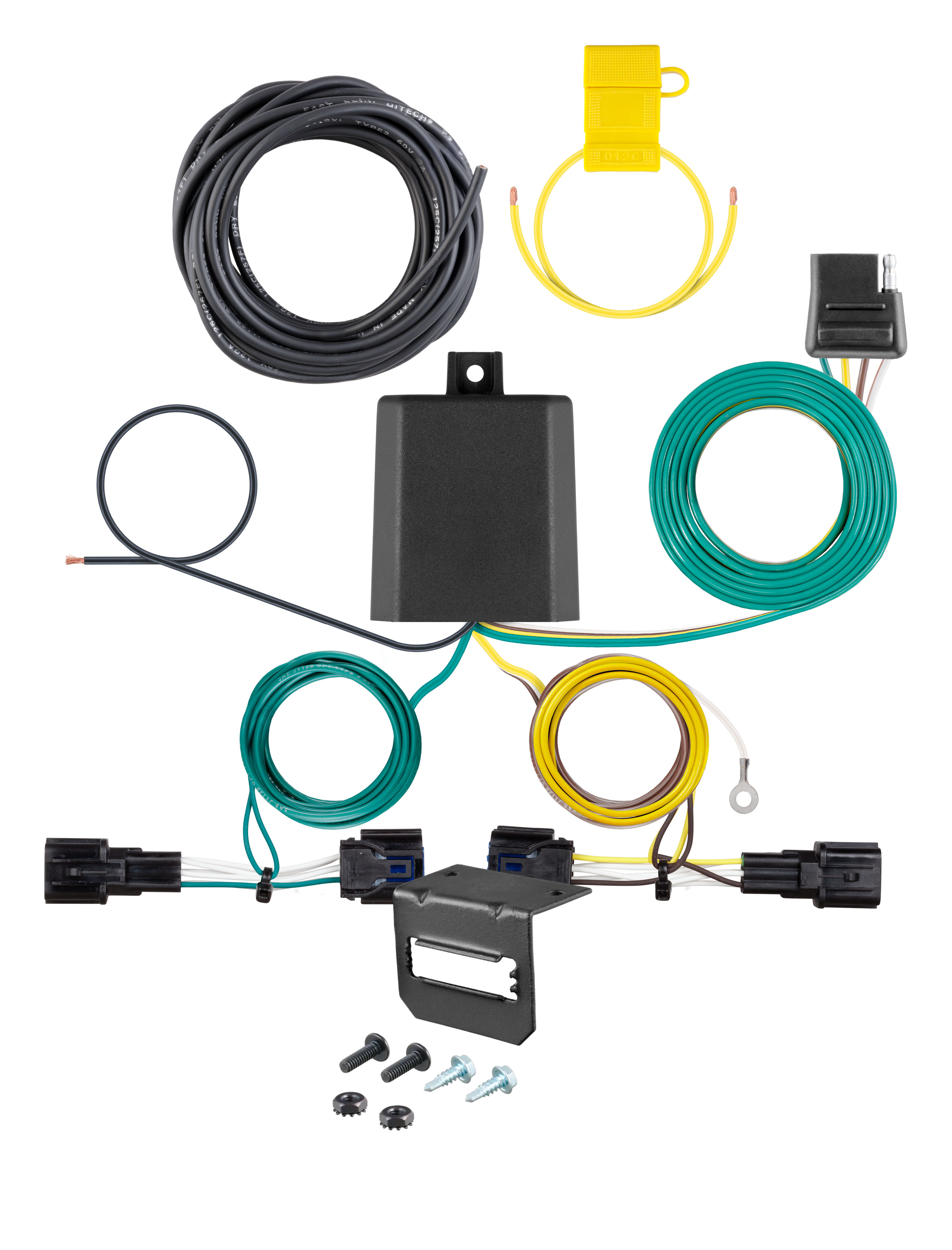 23-24 KIA Telluride CURT 4-flat Plug and Play Trailer Wiring thumbnail 0
