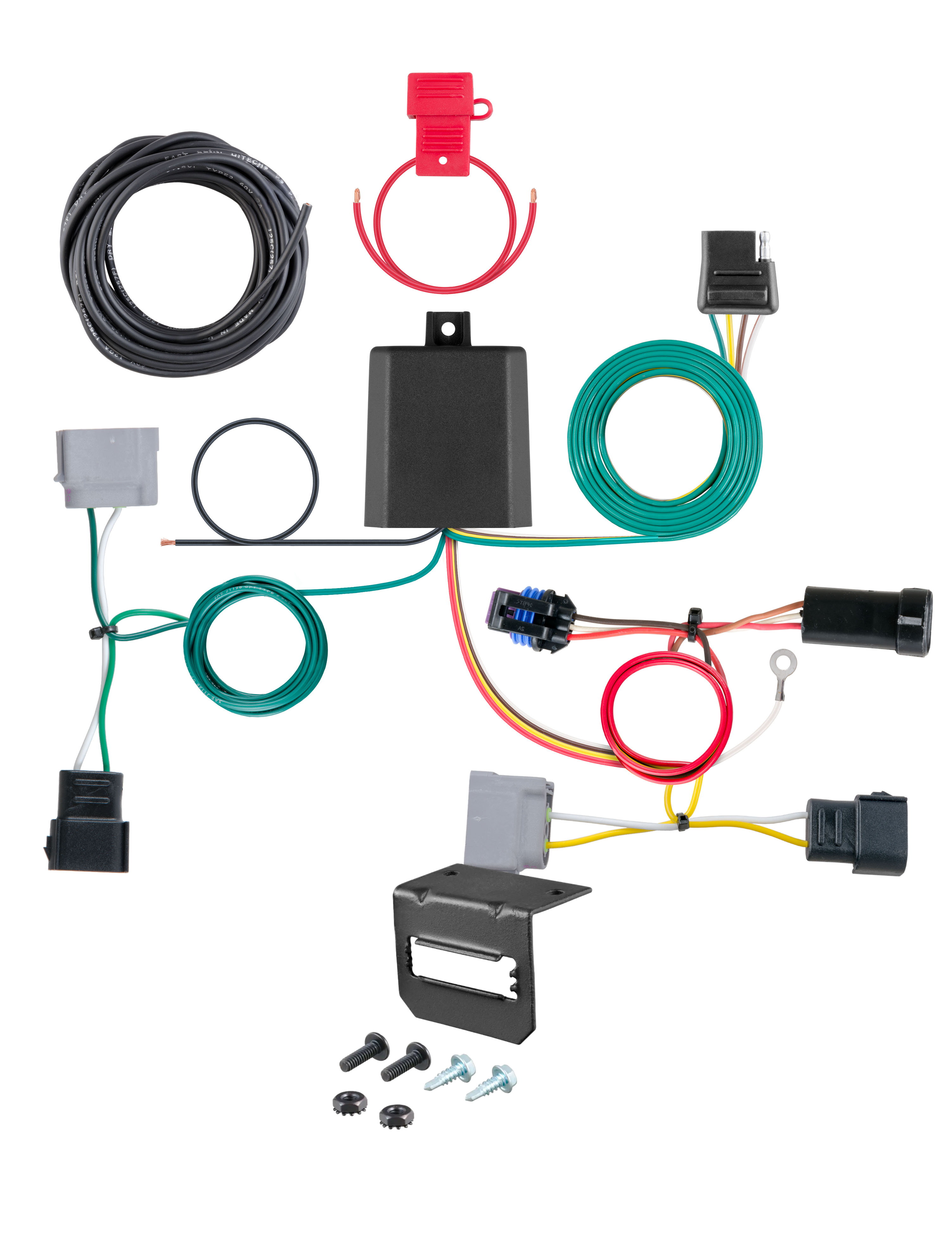 11-20 Dodge Journey CURT 4-flat Plug and Play Trailer Wiring thumbnail 0