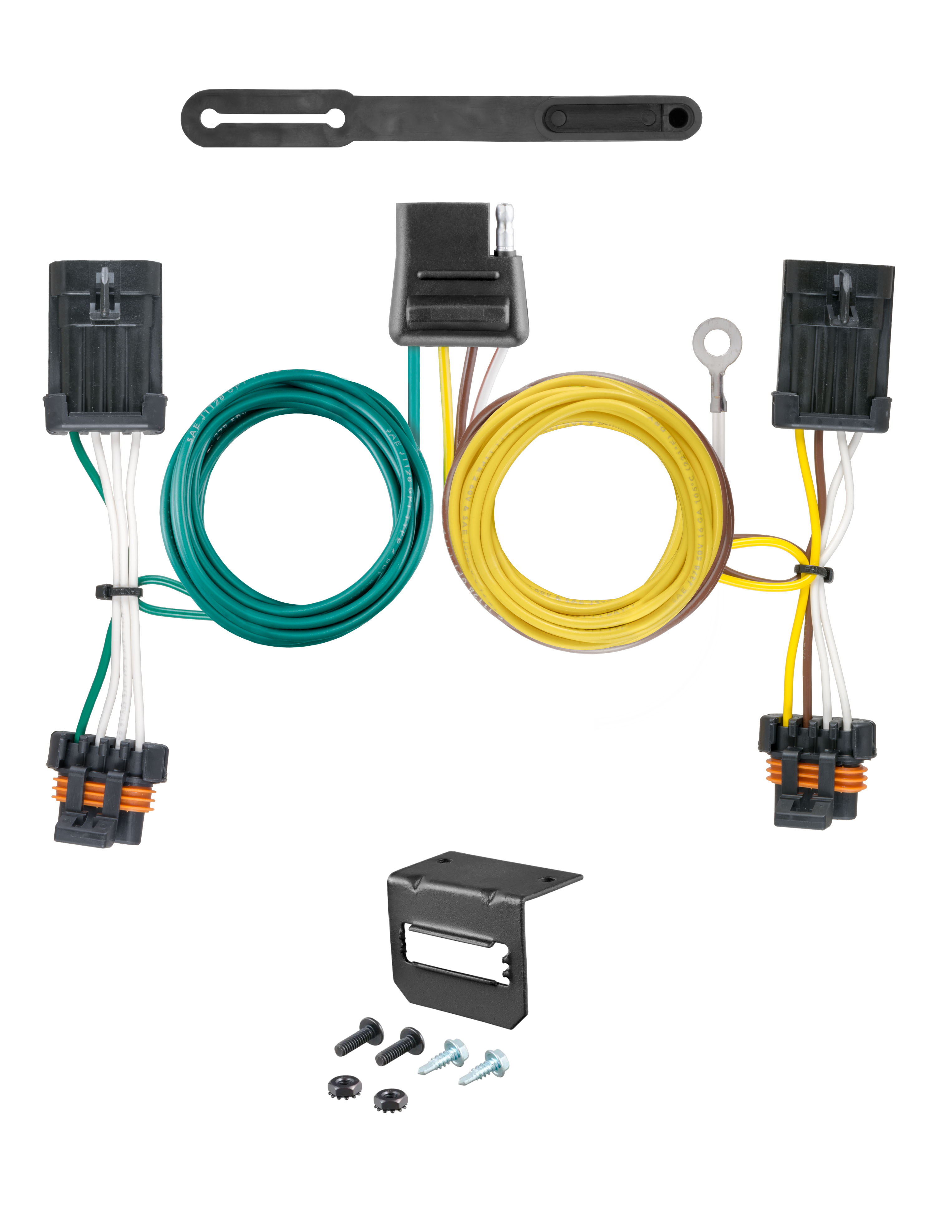 05-09 Buick LaCrosse CURT 4-flat Plug and Play Trailer Wiring thumbnail 0