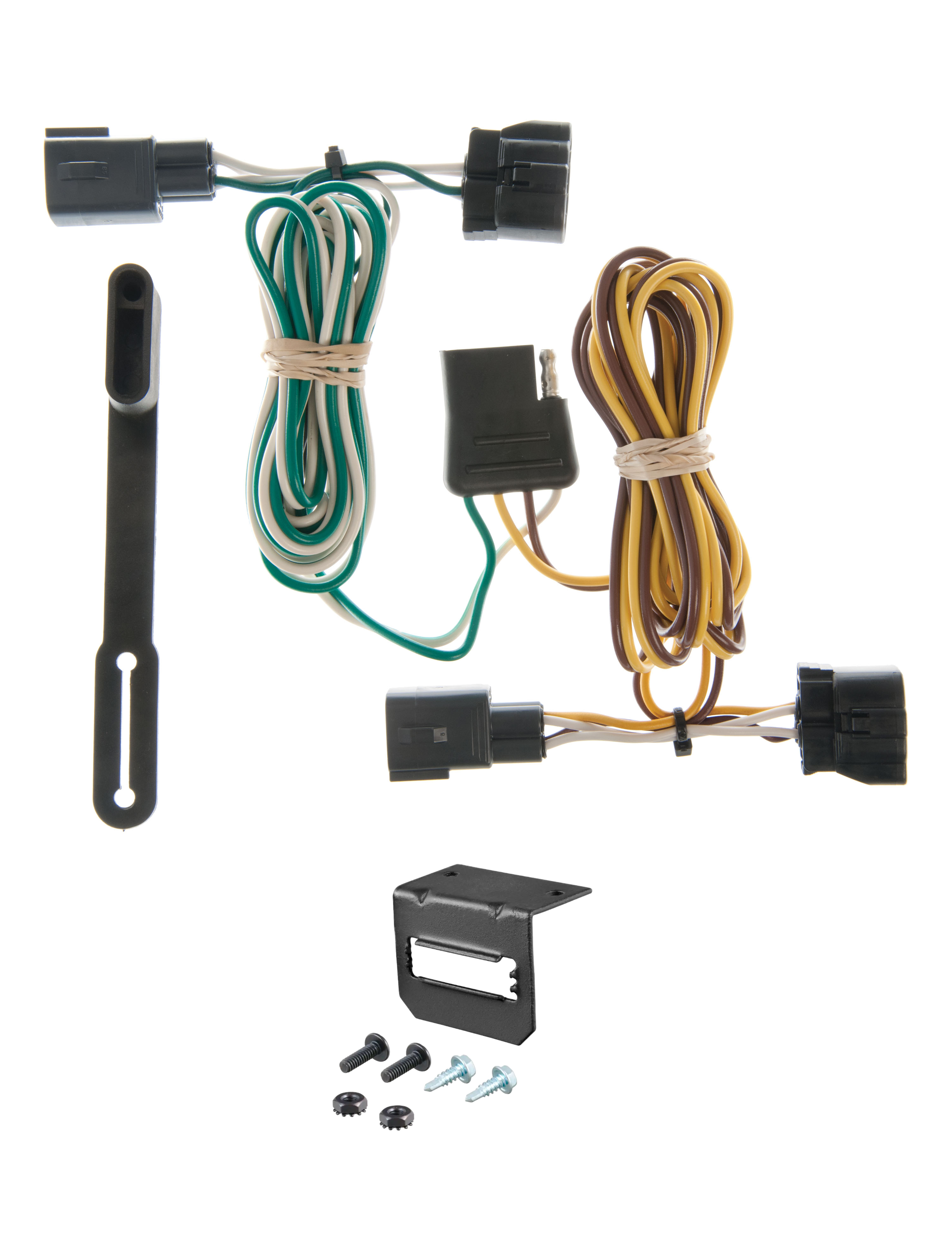 95-01 Dodge Ram 1500  Excluding factory receiver CURT 4-flat Plug and Play Trailer Wiring thumbnail 0