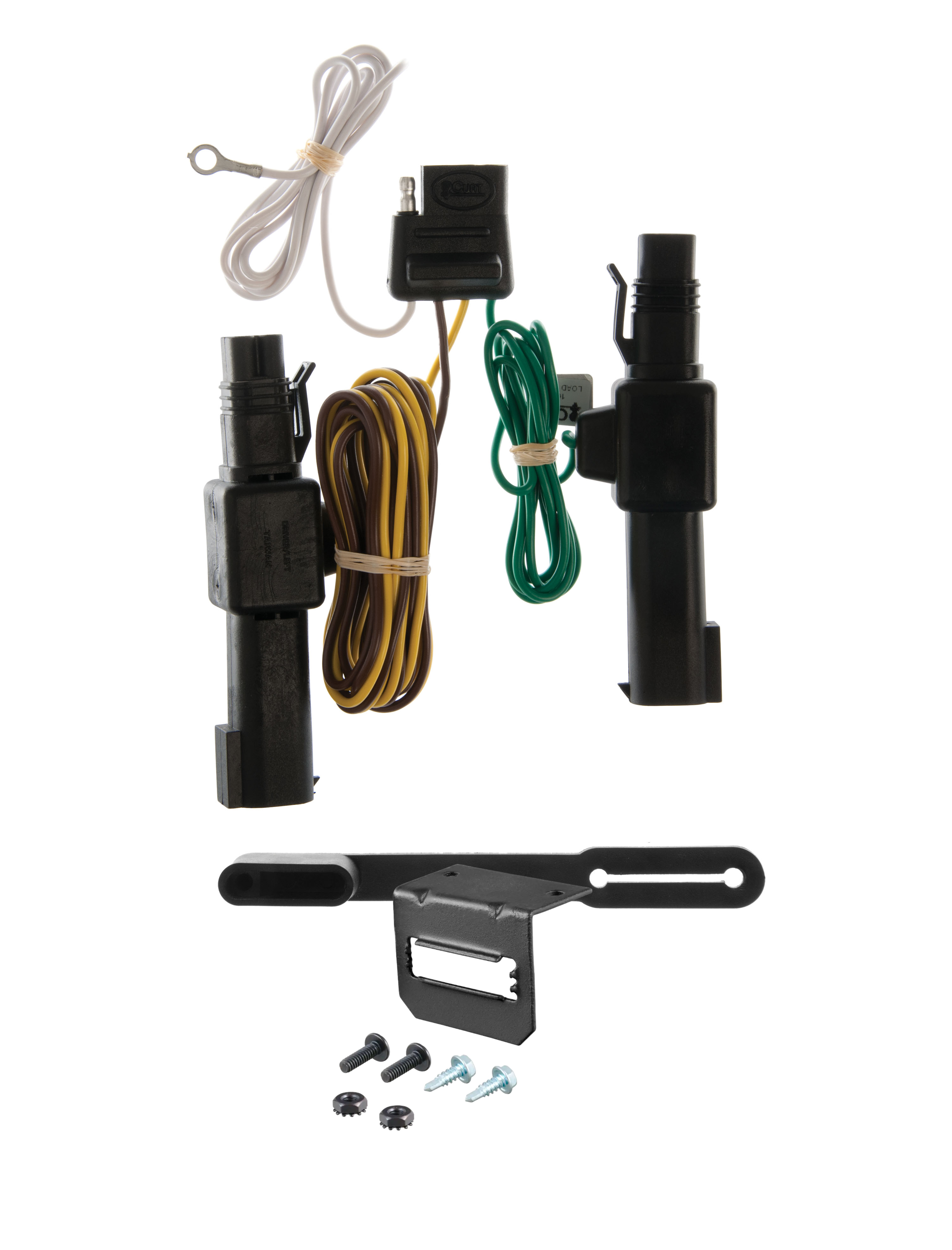 86-94 Dodge Ram 1500  8' bed only (built before 11/02) CURT 4-flat Plug and Play Trailer Wiring thumbnail 0