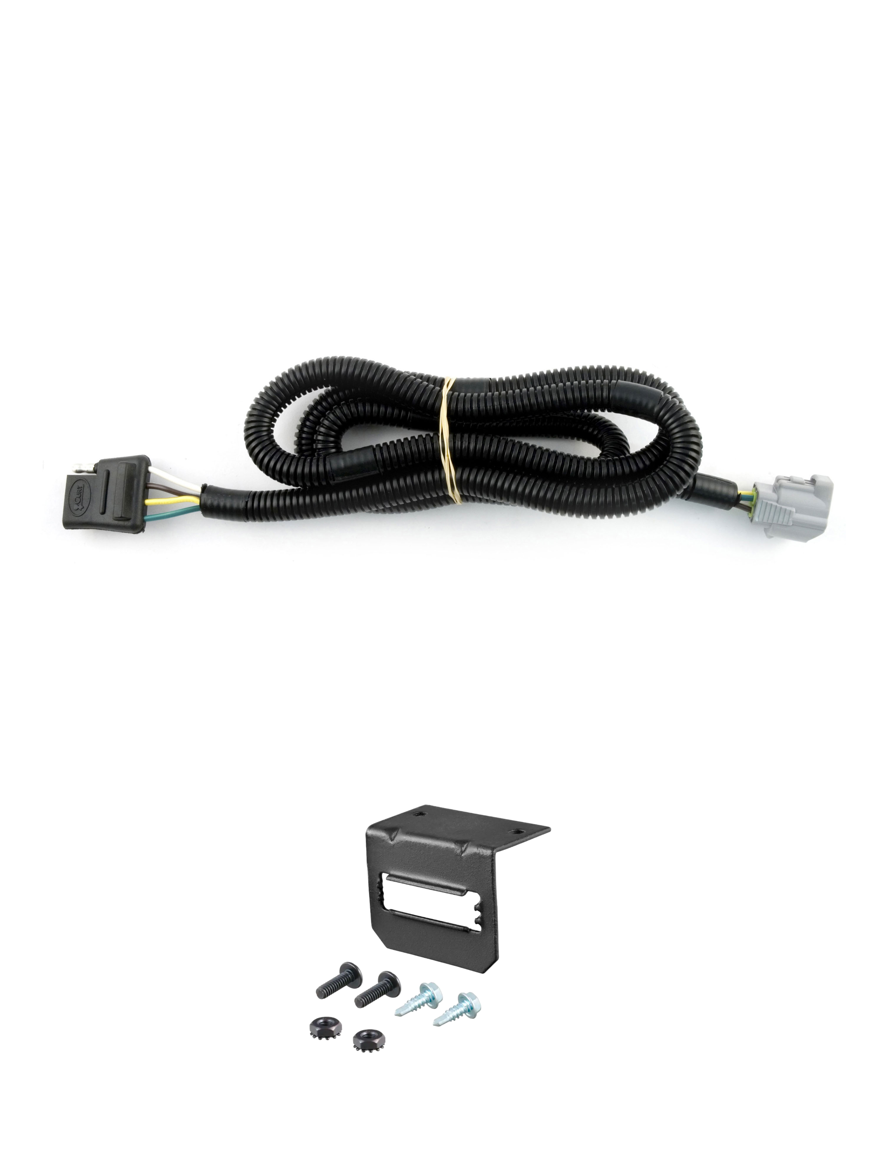10-23 Lexus RX350L Excluding twin exhaust tips CURT 4-flat Plug and Play Trailer Wiring thumbnail 0
