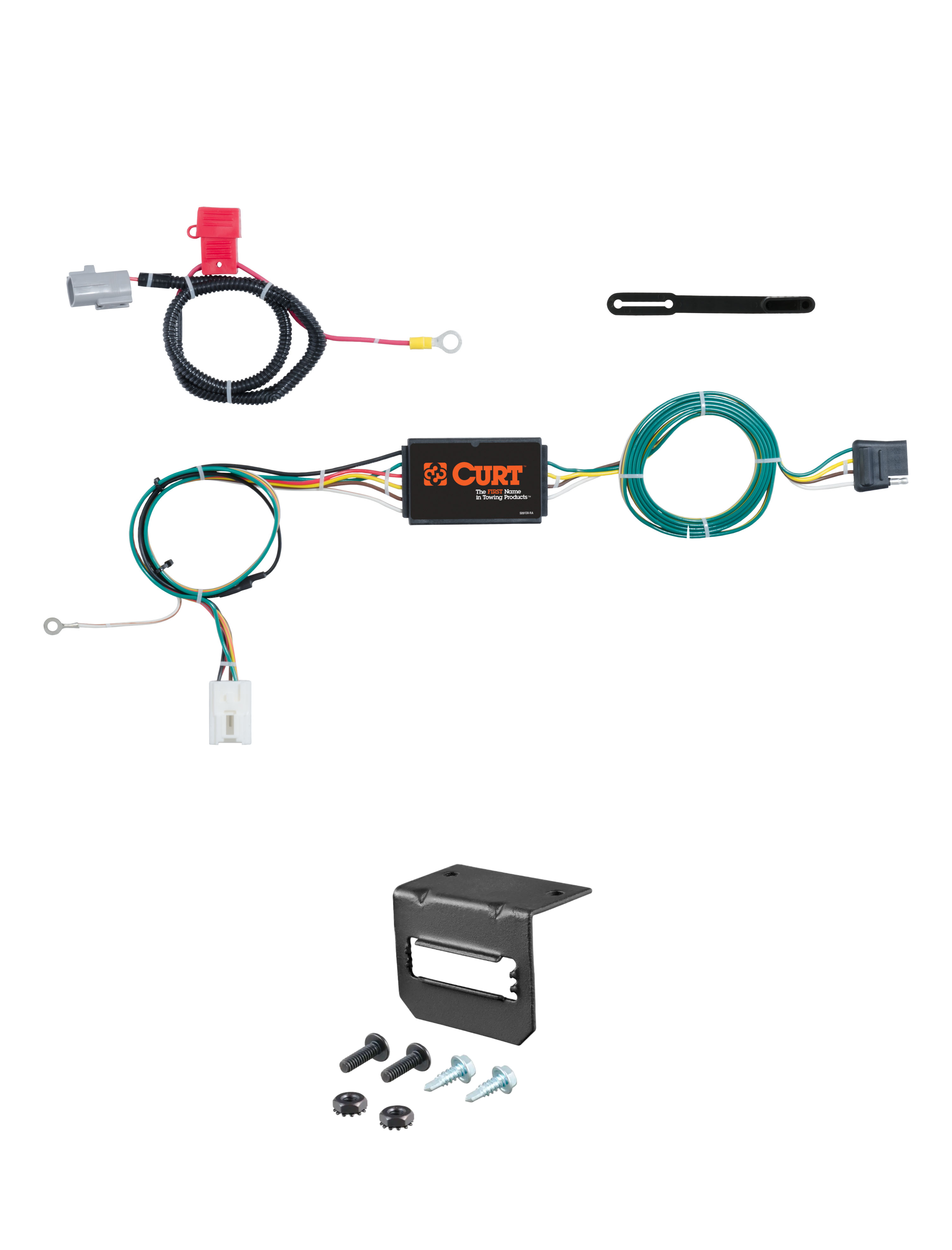 18-24 Mitsubishi Eclipse Cross CURT 4-flat Plug and Play Trailer Wiring thumbnail 0