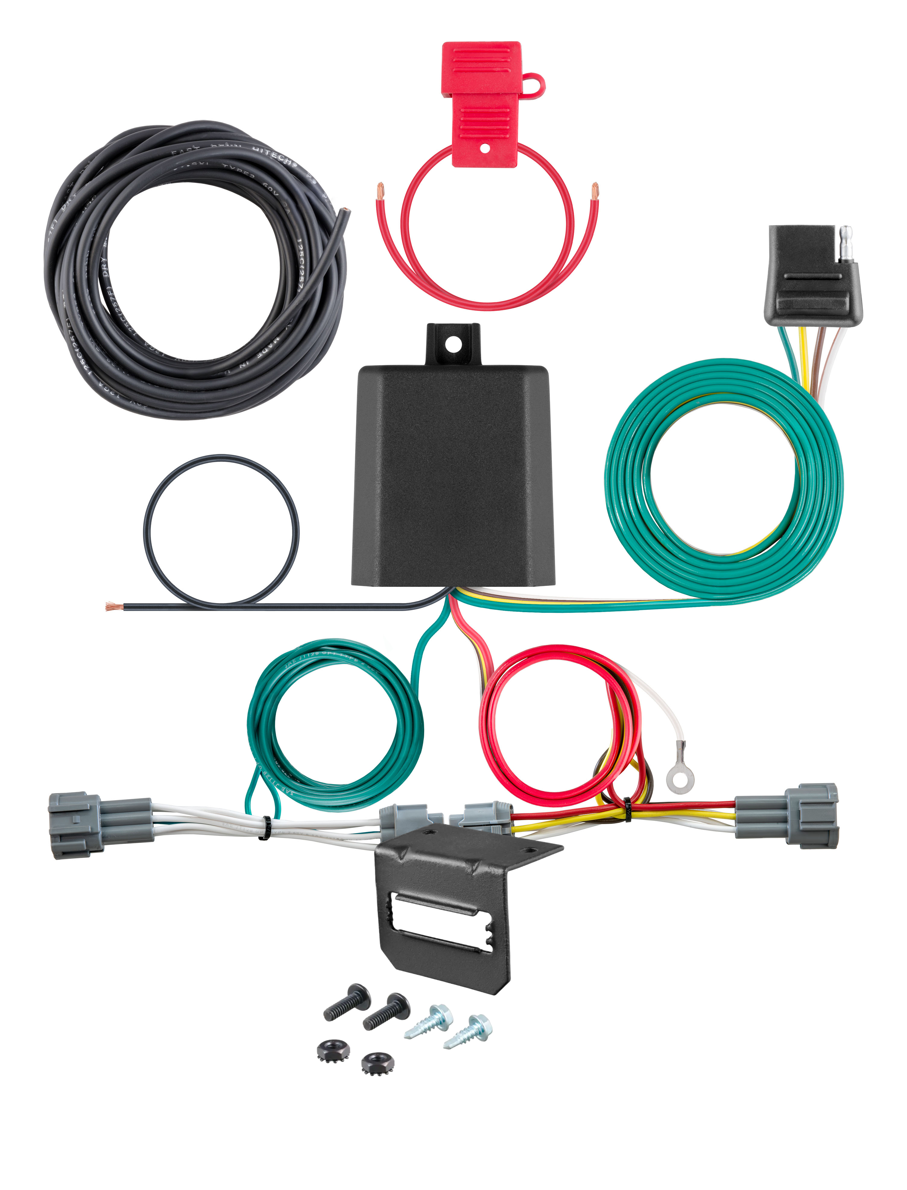 18-24 Nissan Kicks CURT 4-flat Plug and Play Trailer Wiring thumbnail 0