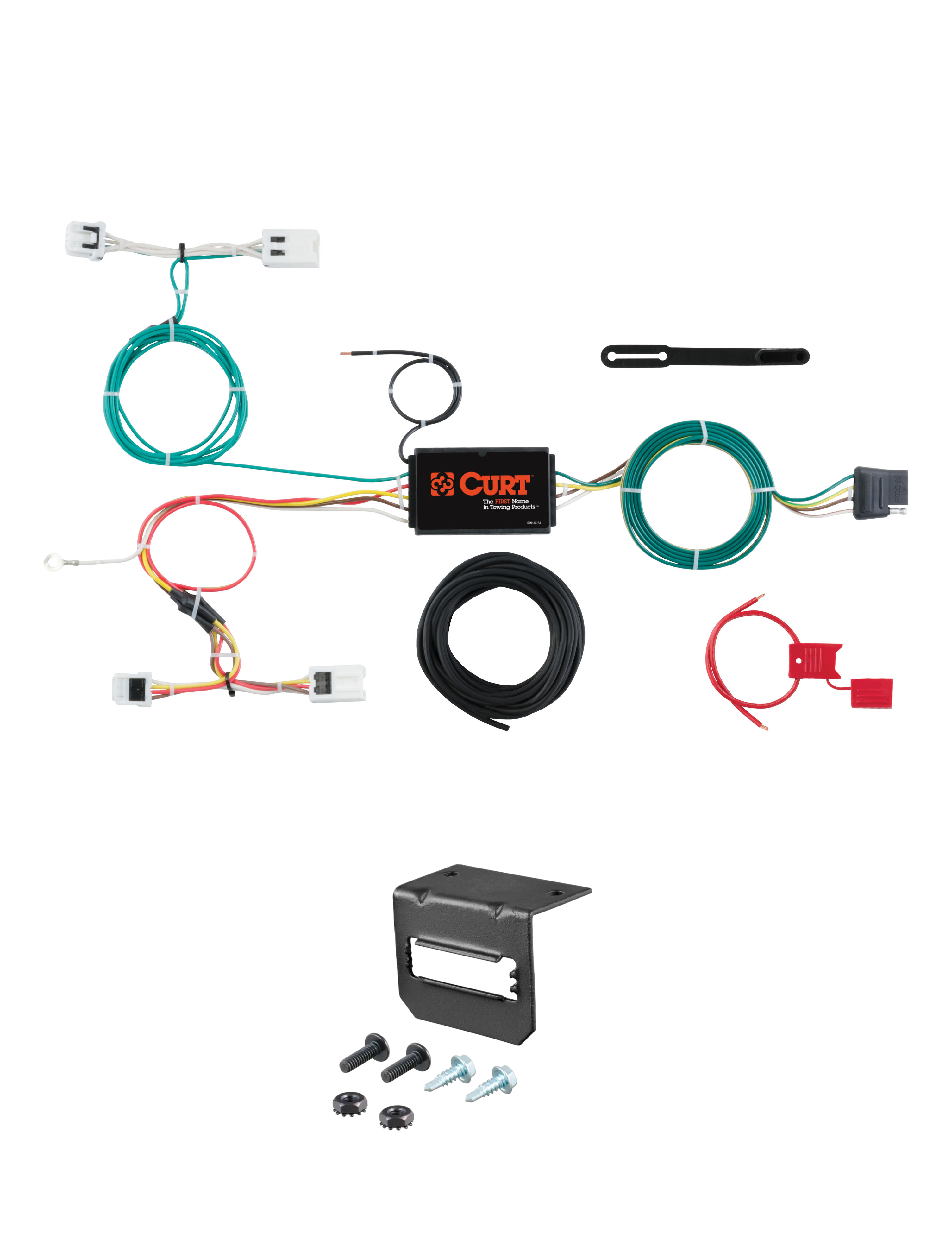 13-21 Nissan NV200 CURT 4-flat Plug and Play Trailer Wiring thumbnail 0