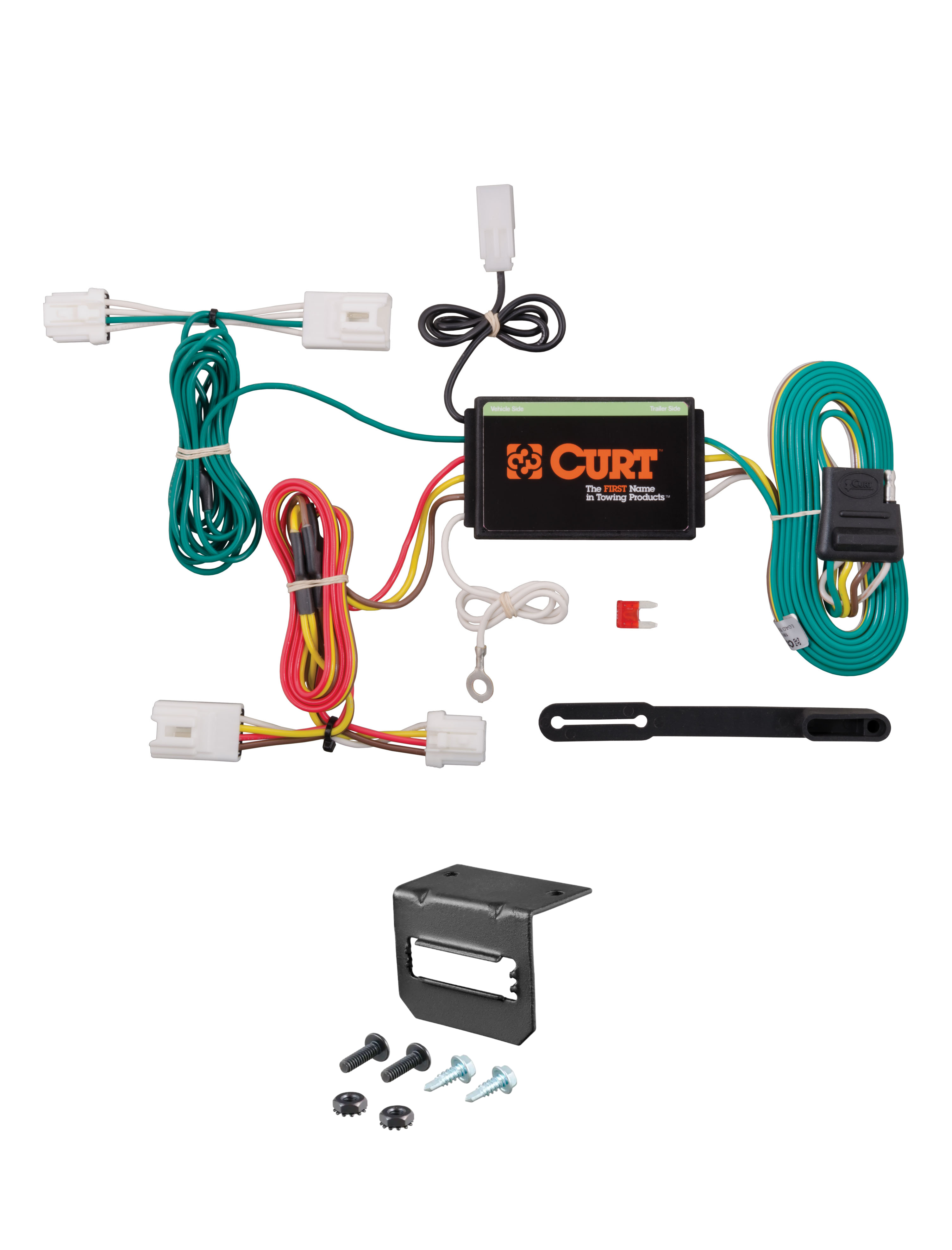 03-05 Nissan Murano CURT 4-flat Plug and Play Trailer Wiring thumbnail 0