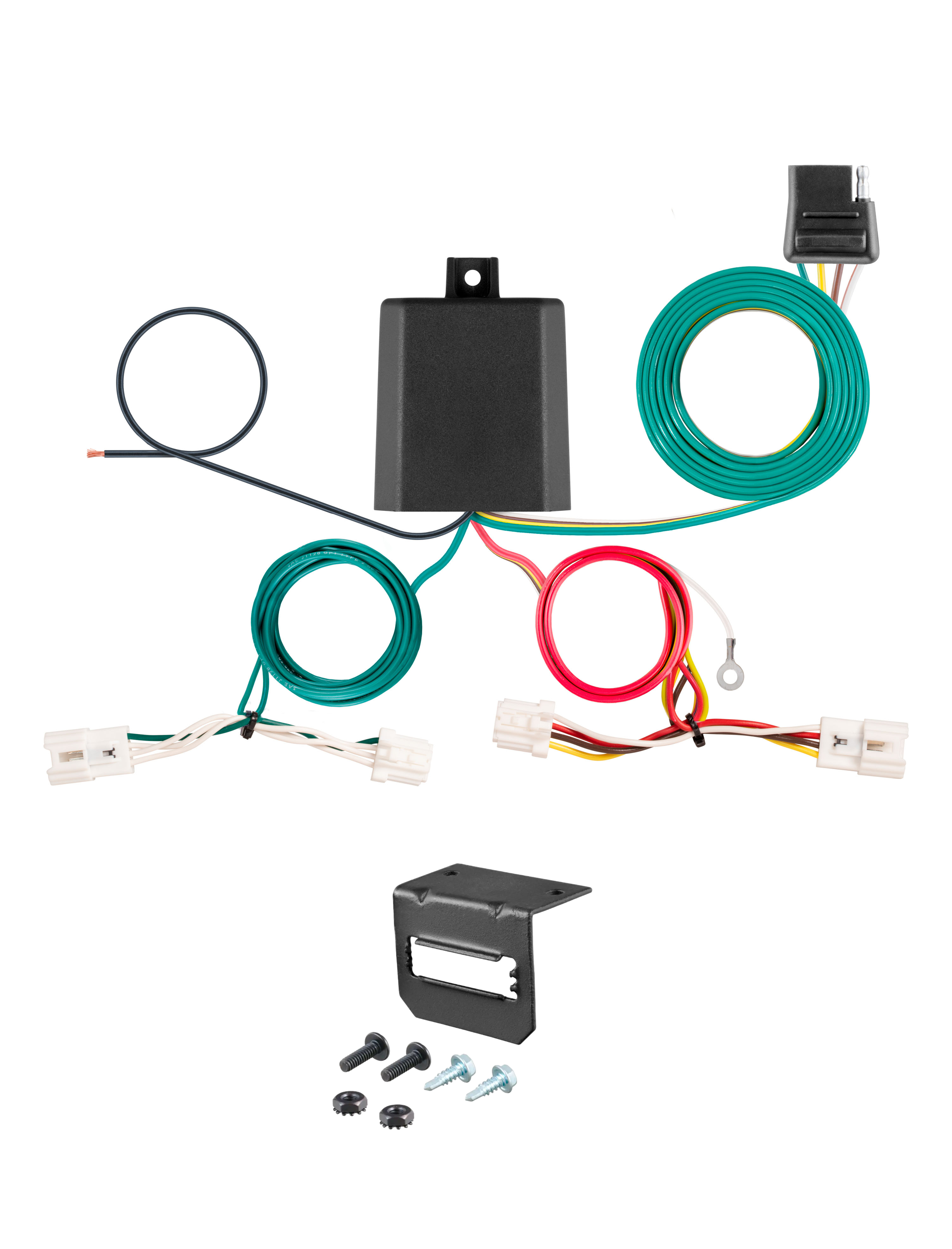 20-24 Nissan Sentra Sedan, excluding SR, SR Turbo and Nismo CURT 4-flat Plug and Play Trailer Wiring thumbnail 0