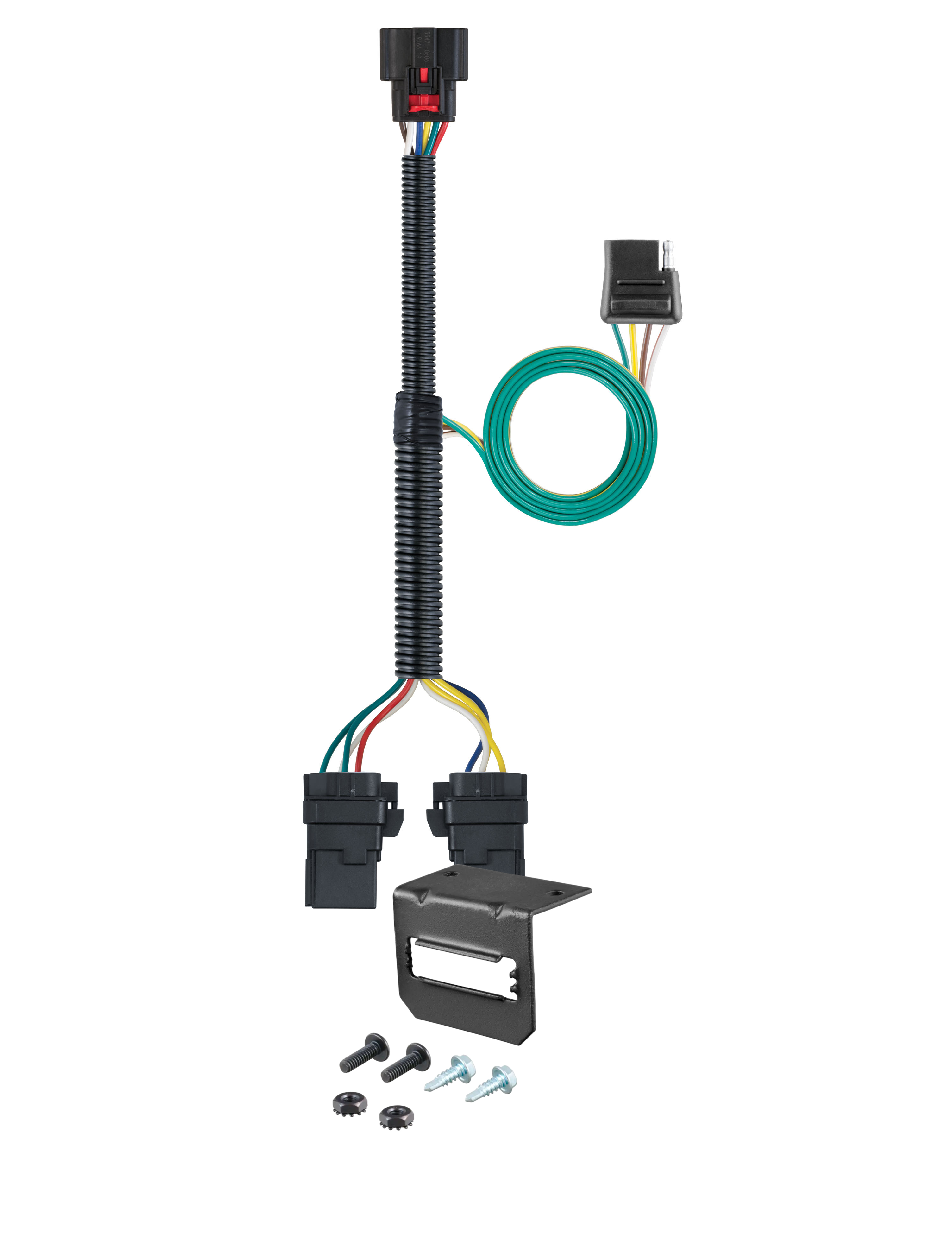 18-24 GMC Terrain Excluding diesel CURT 4-flat Plug and Play Trailer Wiring thumbnail 0