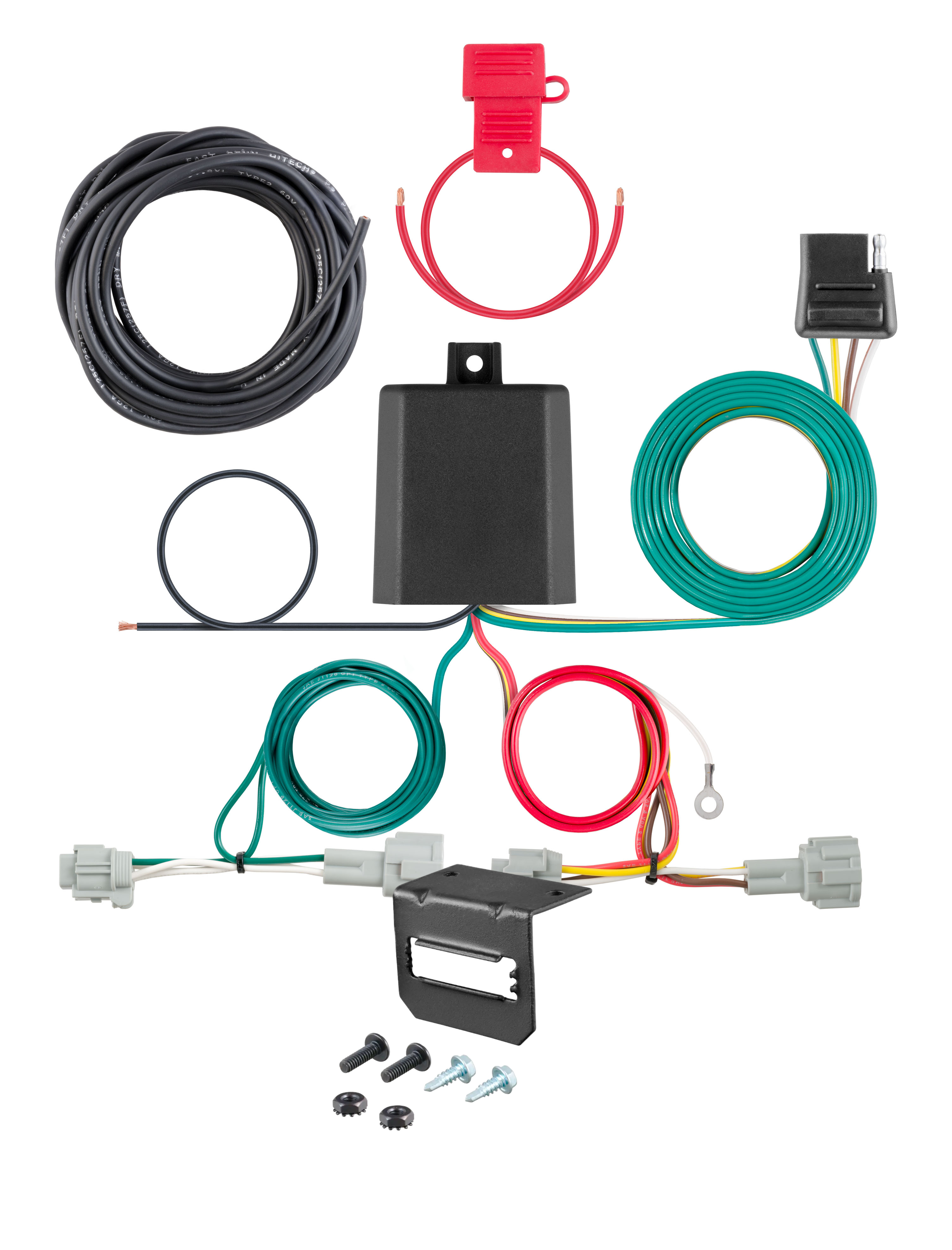 11-17 Nissan Quest CURT 4-flat Plug and Play Trailer Wiring thumbnail 0