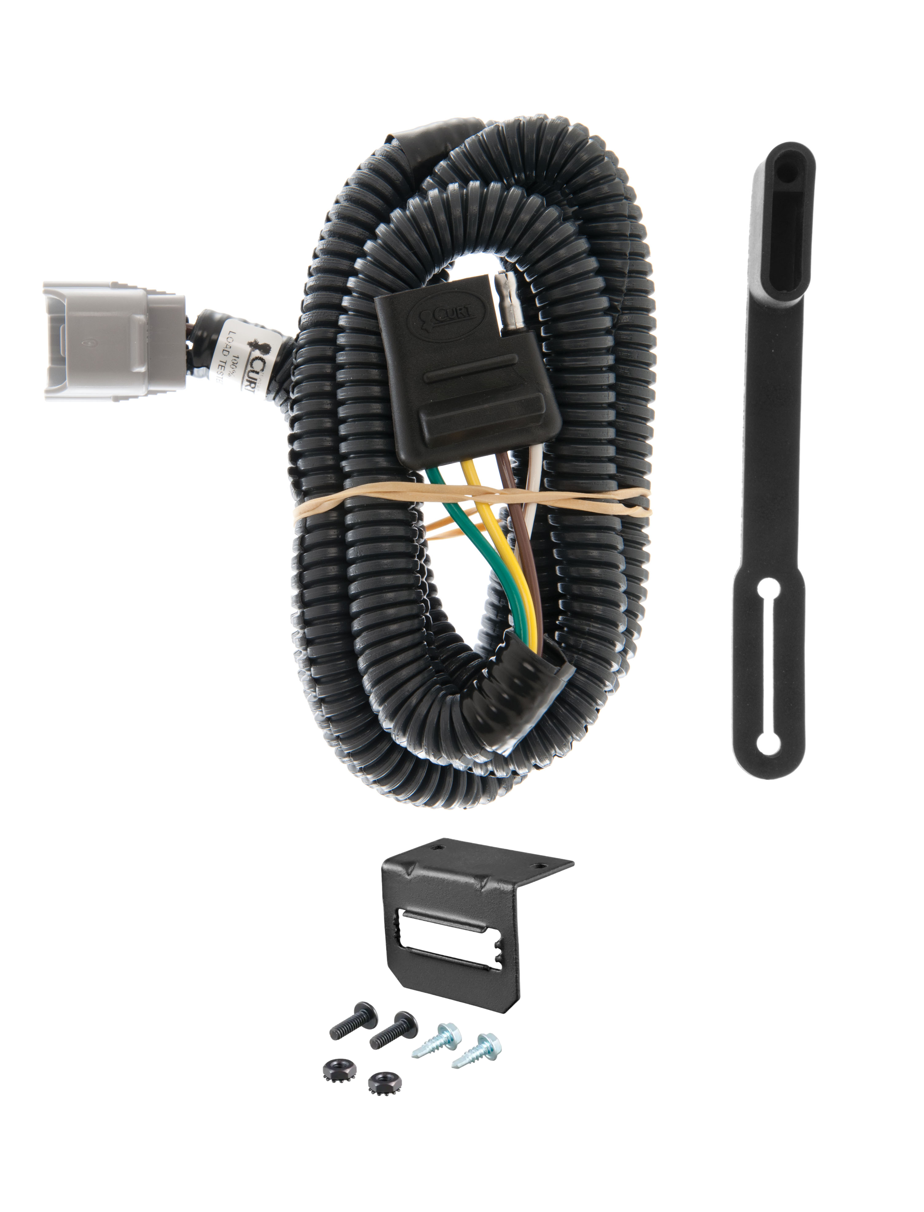 01-02 Toyota 4Runner CURT 4-flat Plug and Play Trailer Wiring thumbnail 0