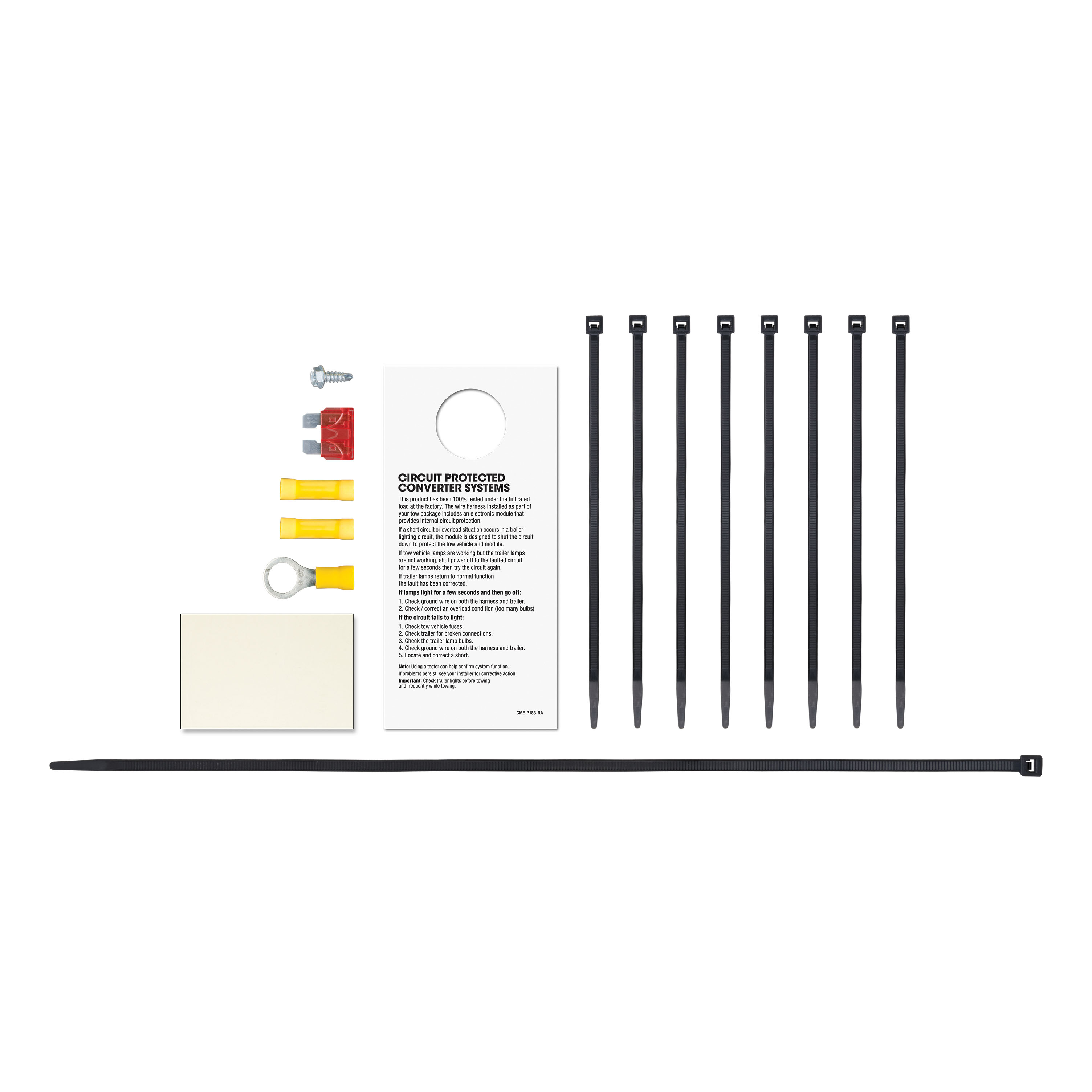 14-24 RAM ProMaster 3500 Standard length cargo van CURT 4-flat Plug and Play Trailer Wiring thumbnail 4