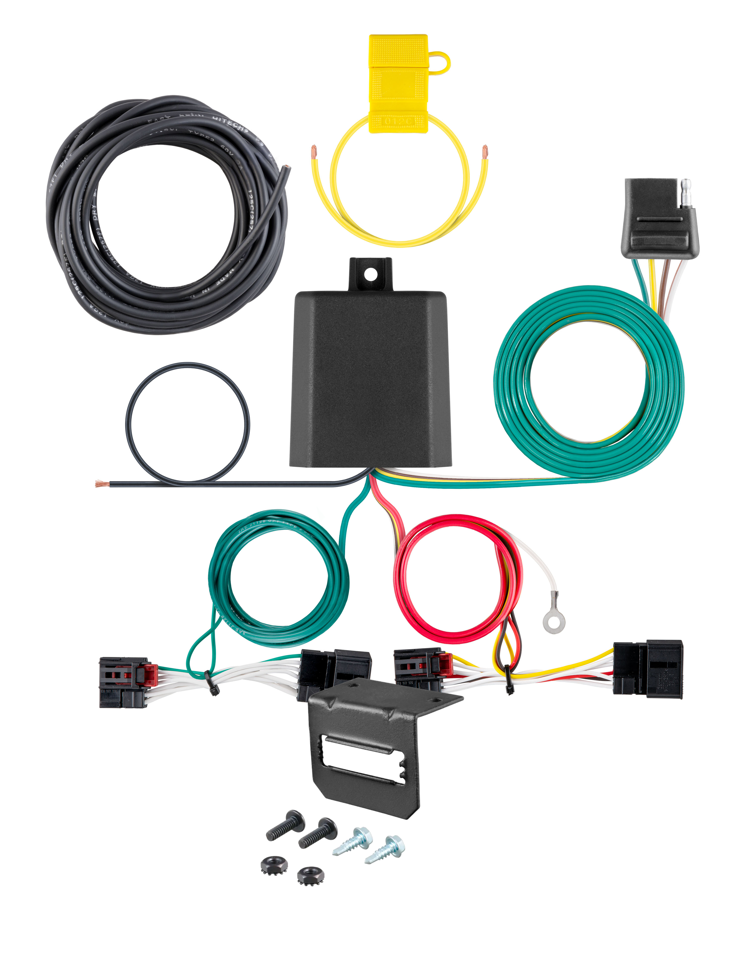21-24 Volkswagen Atlas CURT 4-flat Plug and Play Trailer Wiring thumbnail 0