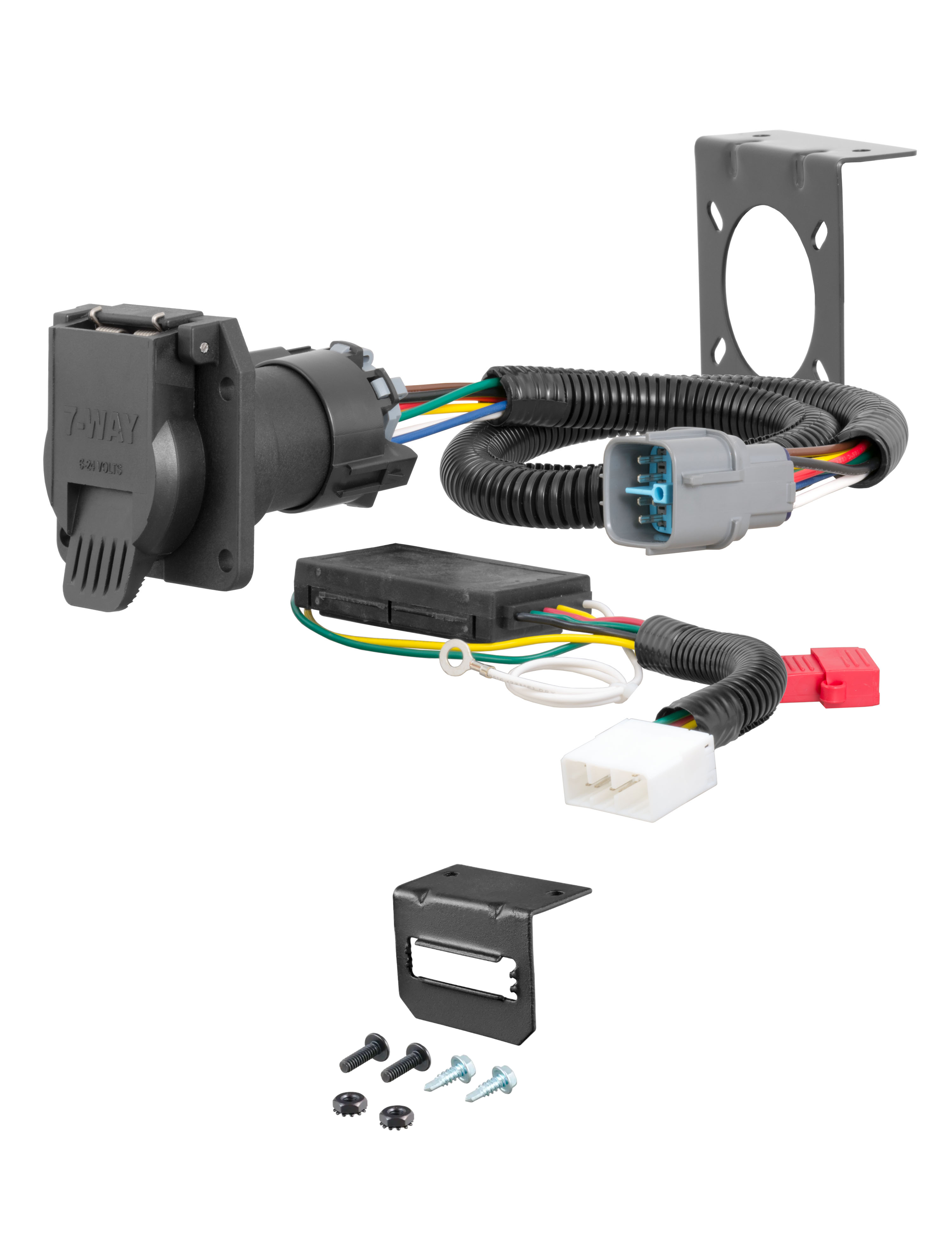 17-24 HONDA Ridgeline CURT 7-way Plug and Play Trailer Wiring thumbnail 0
