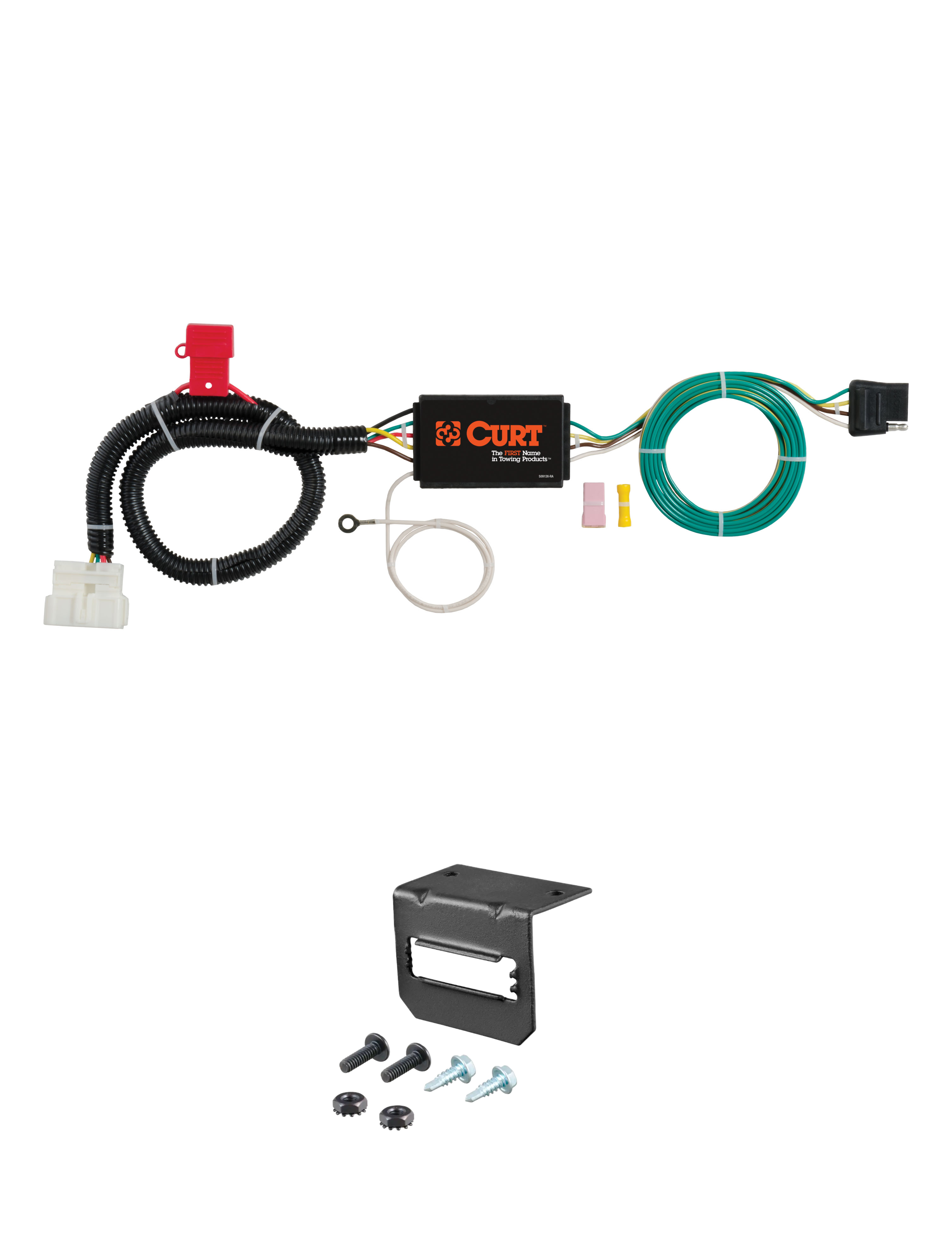 19-24 HONDA Passport CURT 4-flat Plug and Play Trailer Wiring thumbnail 0