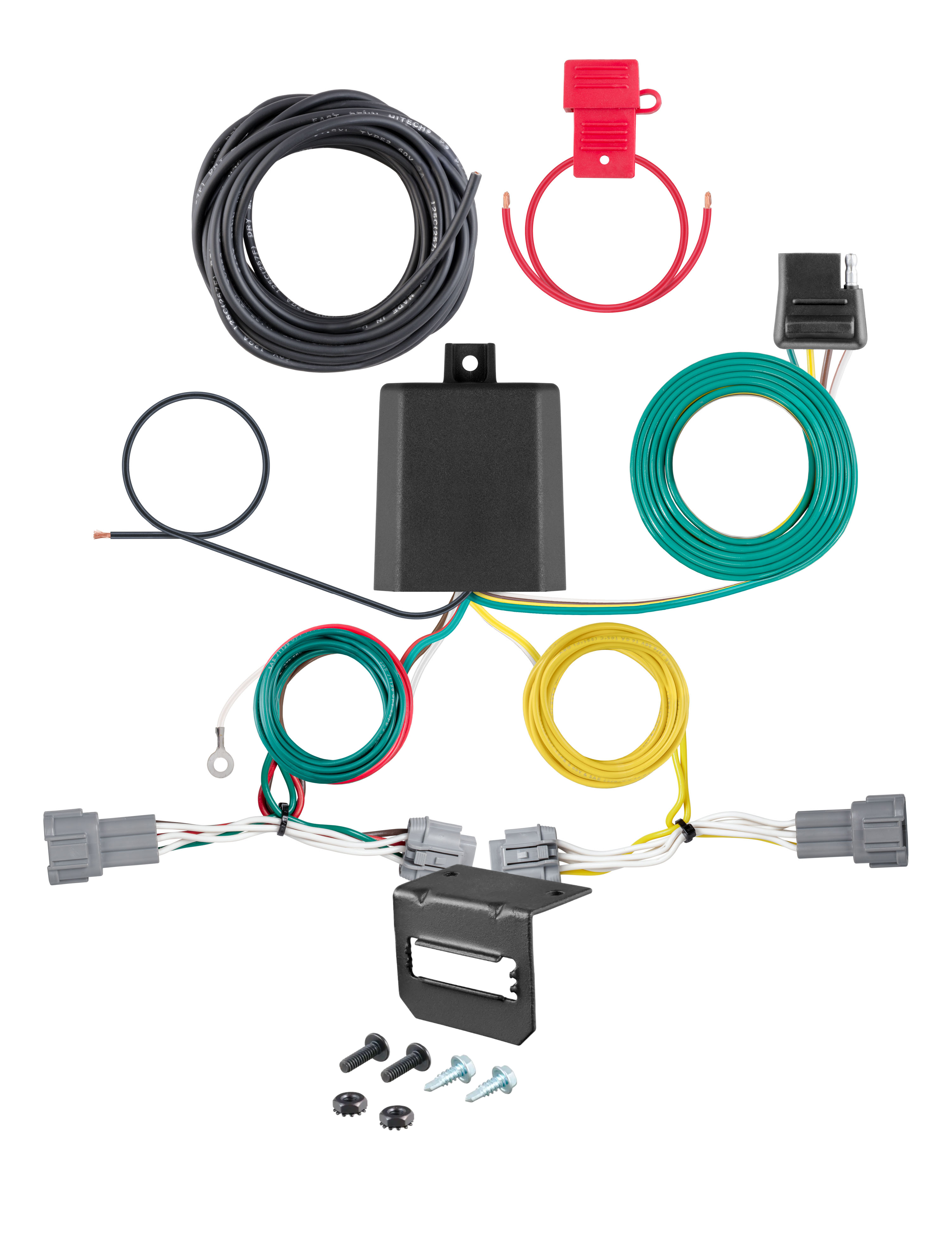 23-24 Nissan Ariya CURT 4-flat Plug and Play Trailer Wiring thumbnail 0