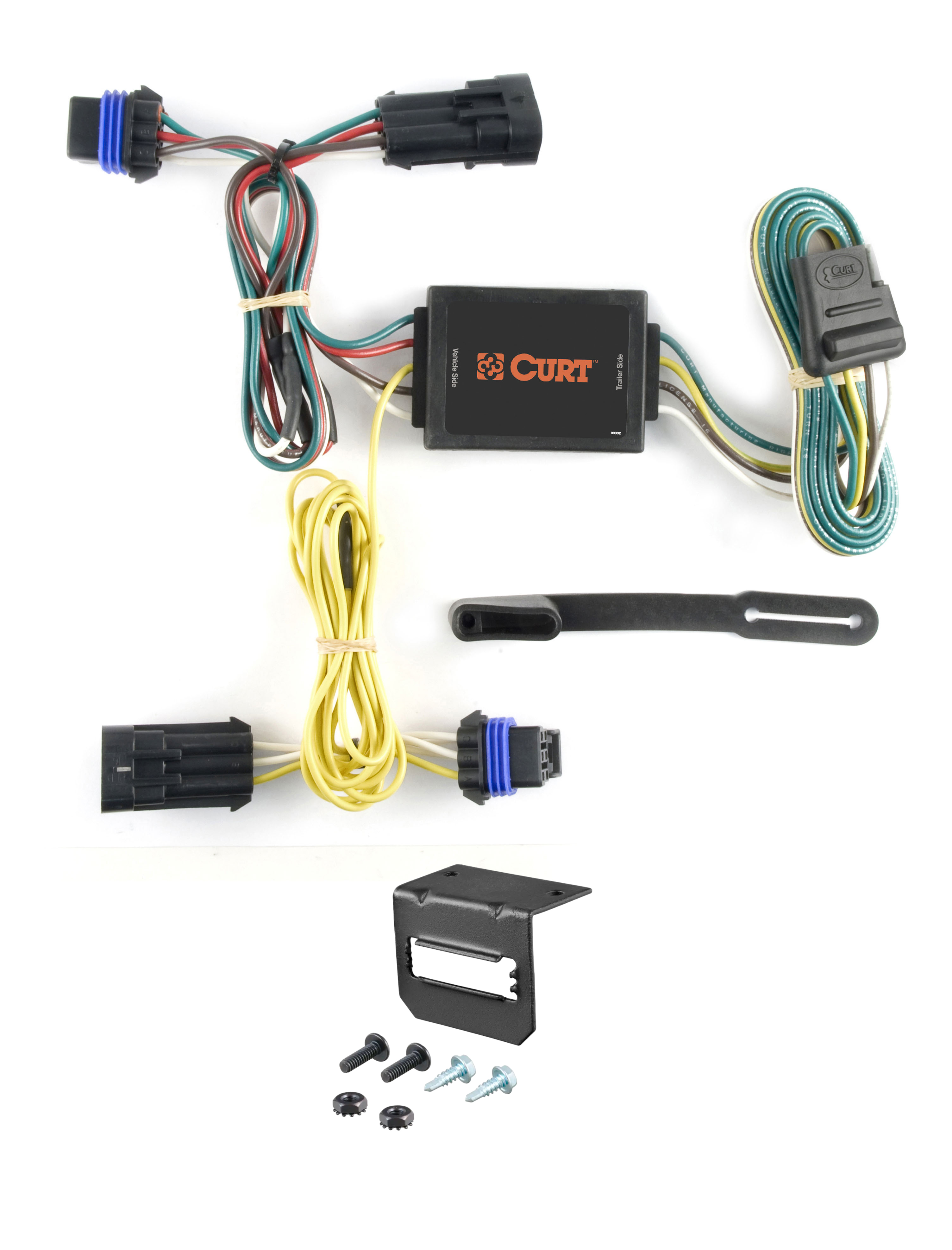 03-07 Saturn Ion Red Line CURT 4-flat Plug and Play Trailer Wiring thumbnail 0