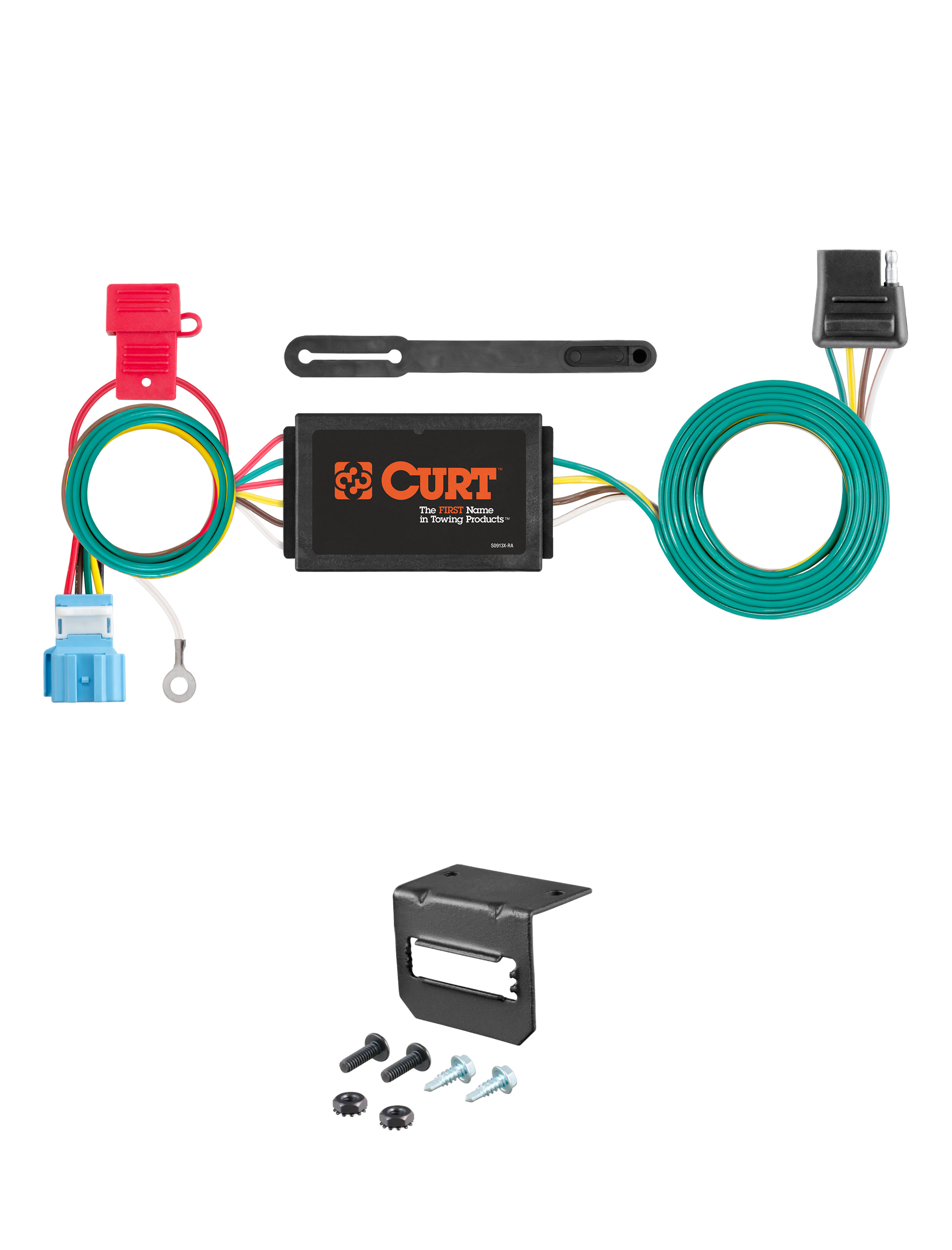 18-23 HONDA Odyssey CURT 4-flat Plug and Play Trailer Wiring thumbnail 0