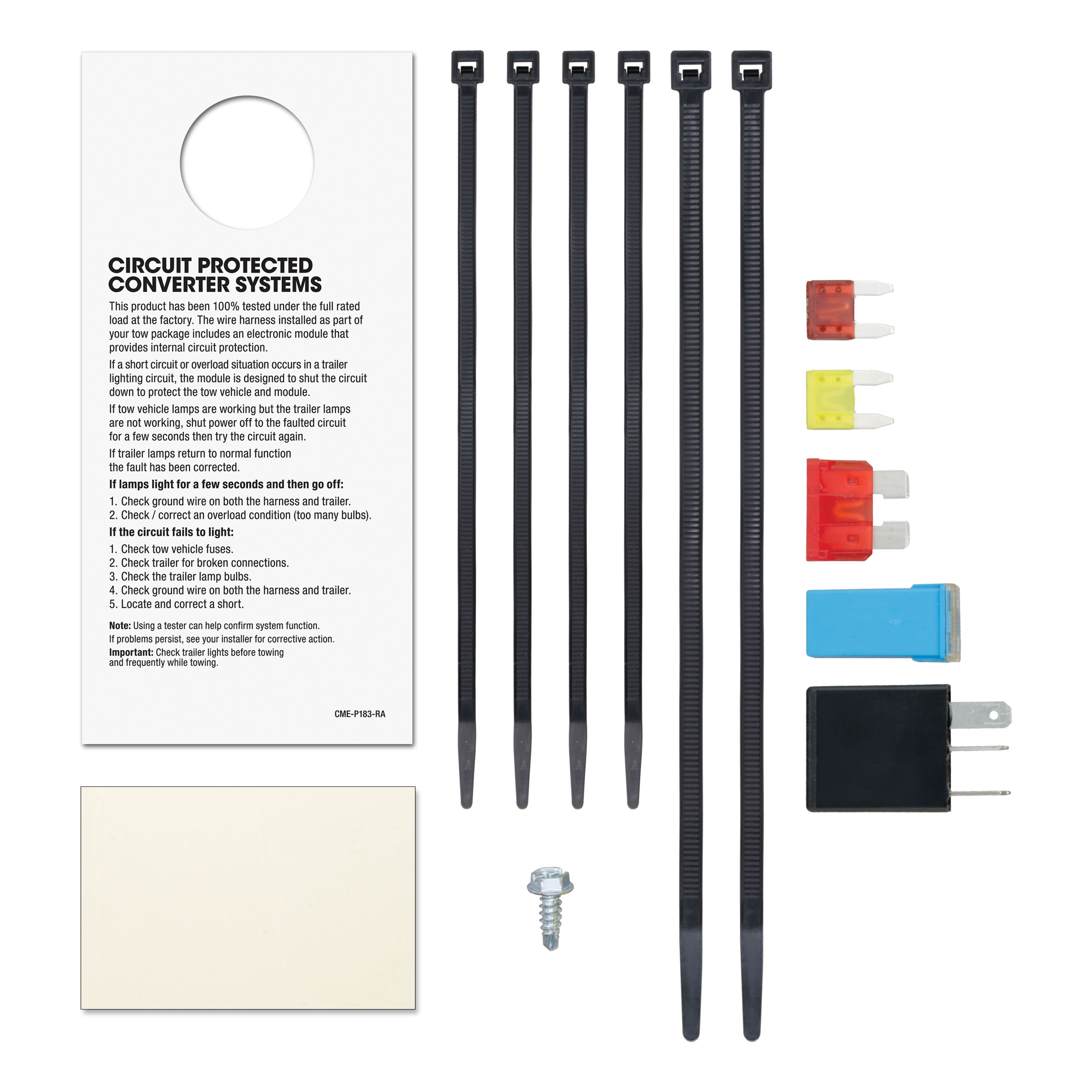 09-11 HONDA Pilot CURT 4-flat Plug and Play Trailer Wiring thumbnail 4