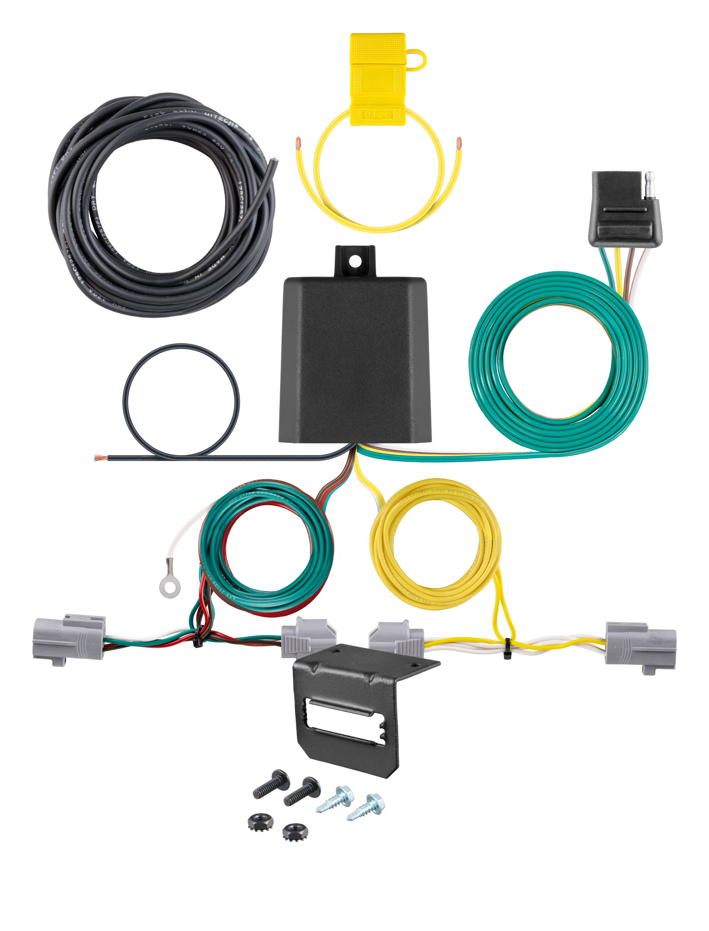 21-24 Toyota Sienna CURT 4-flat Plug and Play Trailer Wiring thumbnail 0