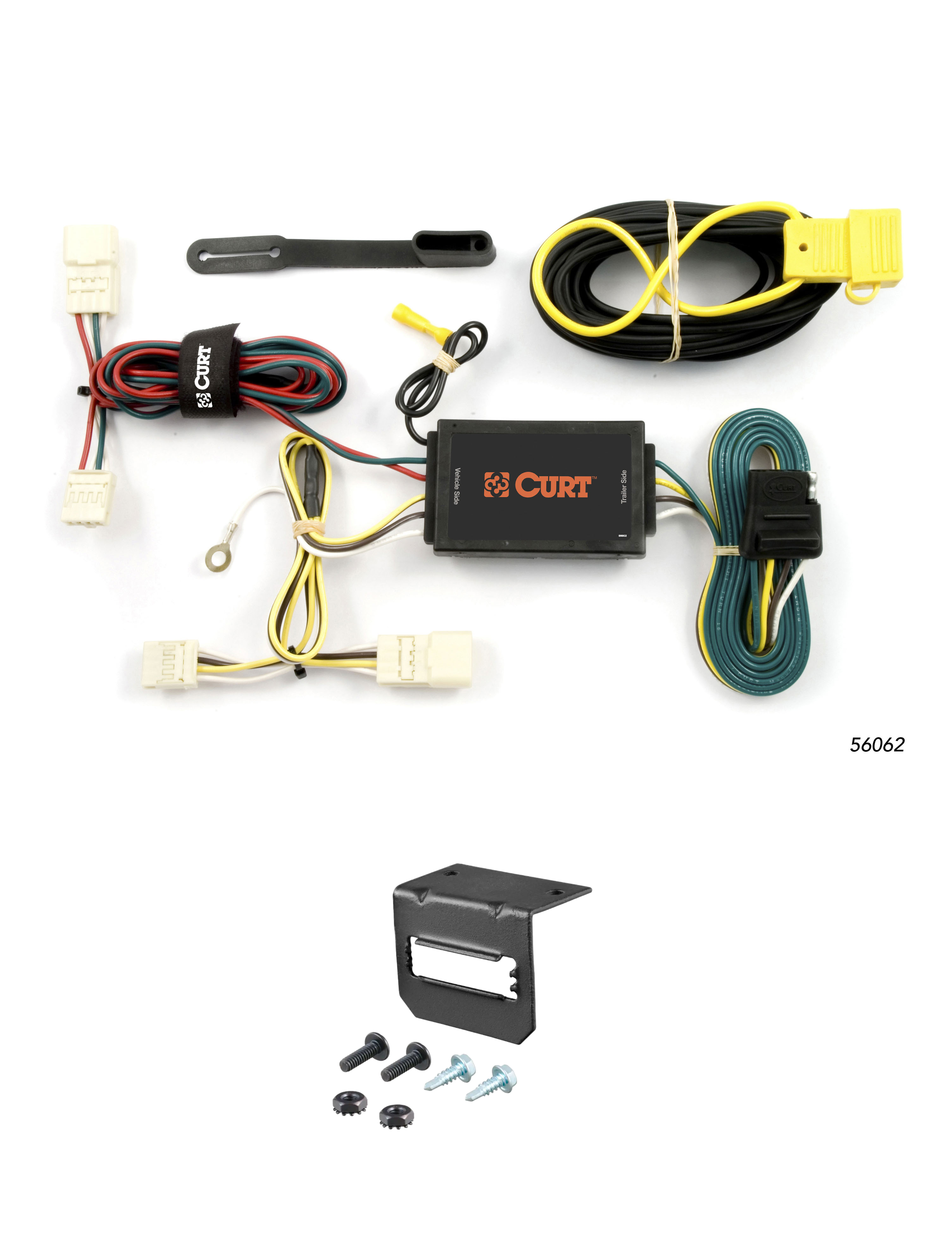 08-10 Scion xB CURT 4-flat Plug and Play Trailer Wiring thumbnail 0