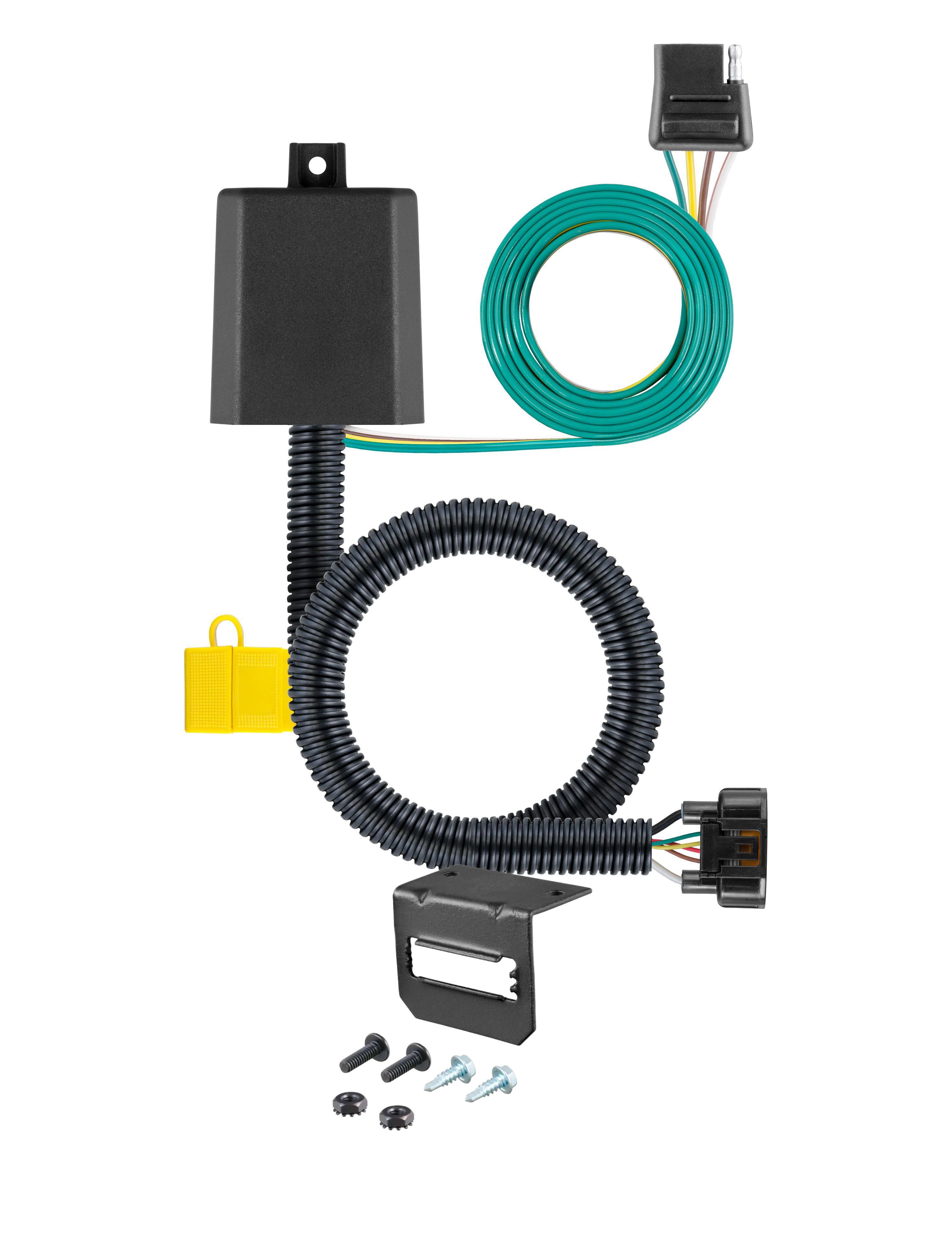 22-24 Hyundai Santa Cruz CURT 4-flat Plug and Play Trailer Wiring thumbnail 0