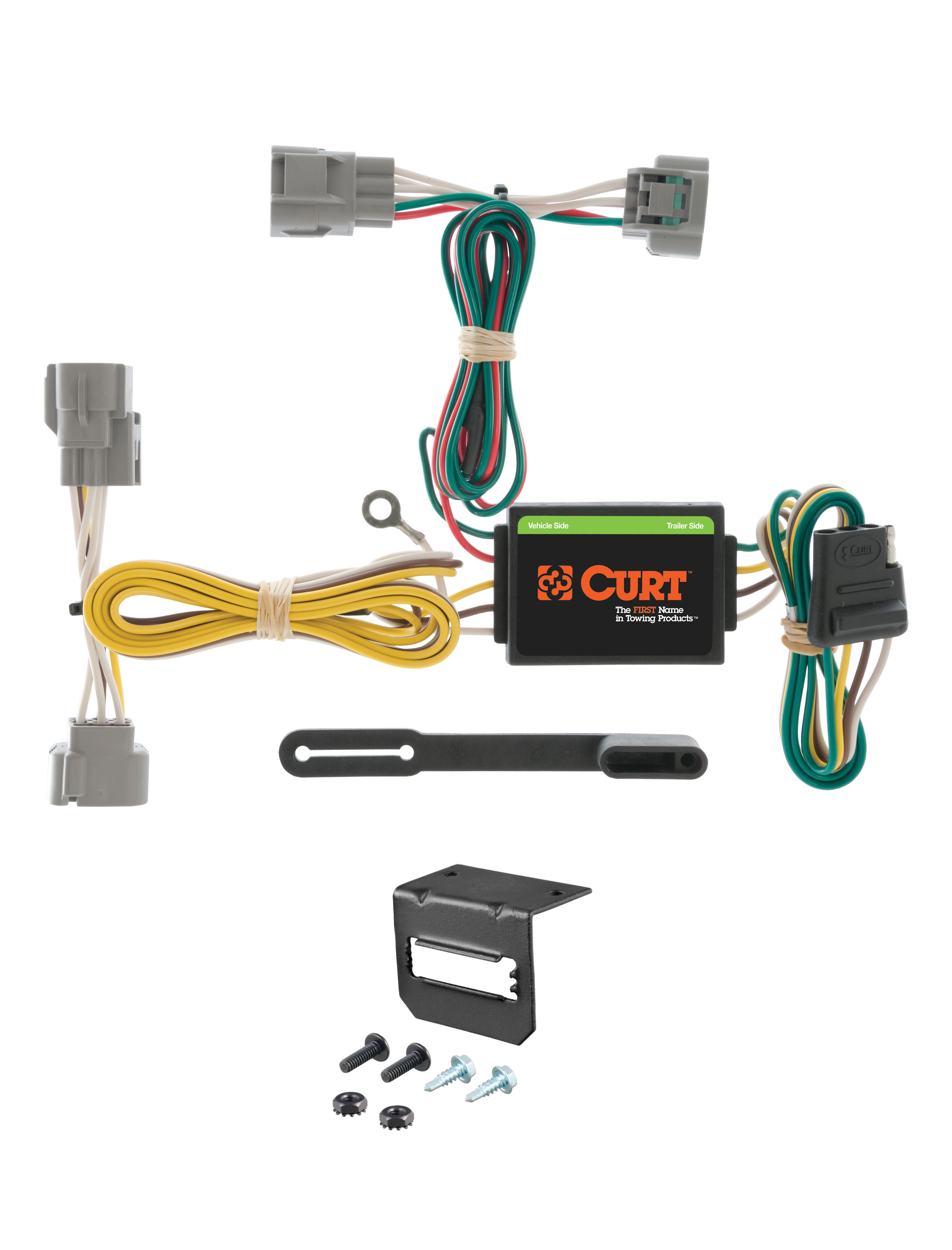 93-98 Toyota T100  CURT 4-flat Plug and Play Trailer Wiring thumbnail 0