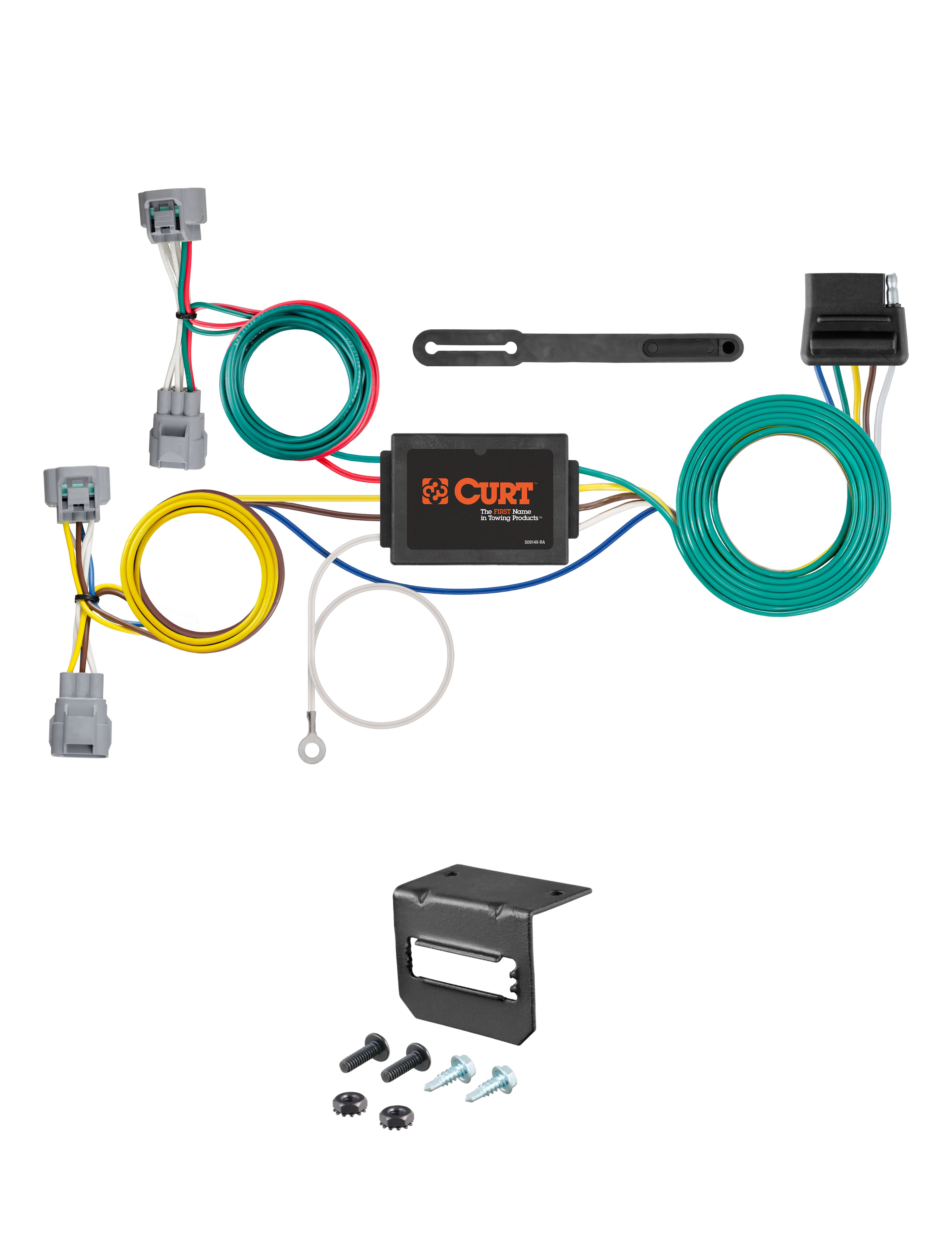05-15 Toyota Tacoma CURT 5-Flat Plug and Play Trailer Wiring thumbnail 0