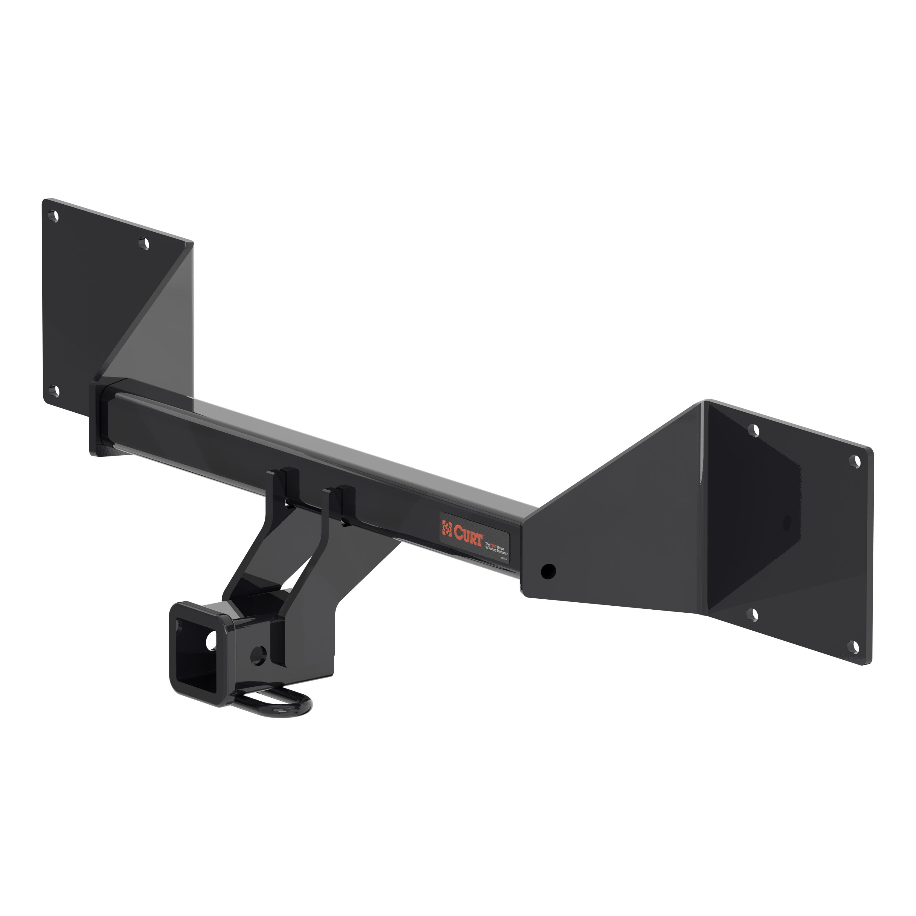 23-24 Audi Q4 e-tron Sportback Without factory receiver 2 CURT Trailer Hitch + Assure Proportional Brake Controller Kit HBCW65 thumbnail 1