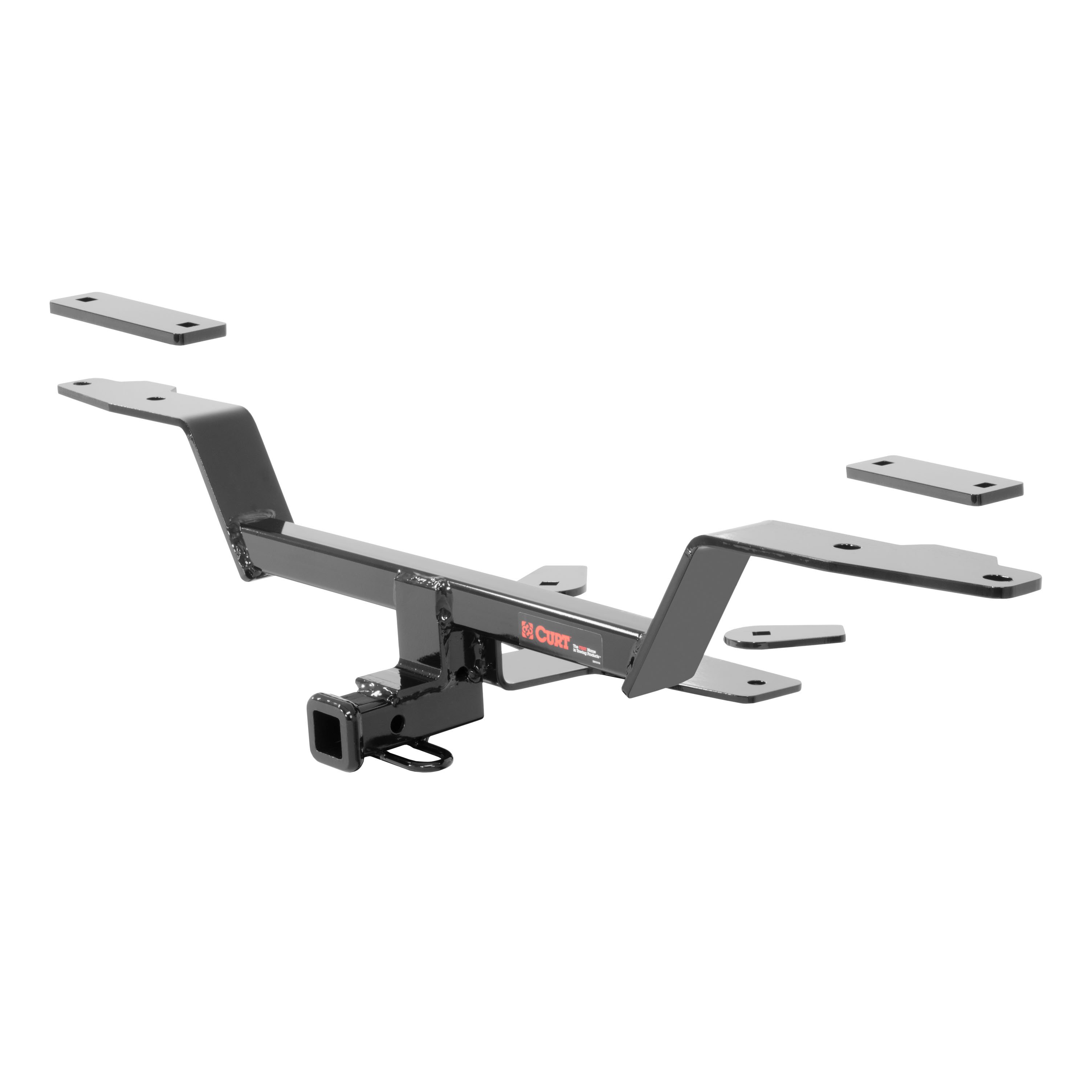 17-24 Audi A4 Quattro Sedan, excluding S Line 1.25 CURT Trailer Hitch + Assure Proportional Brake Controller Kit HBCW40 thumbnail 1