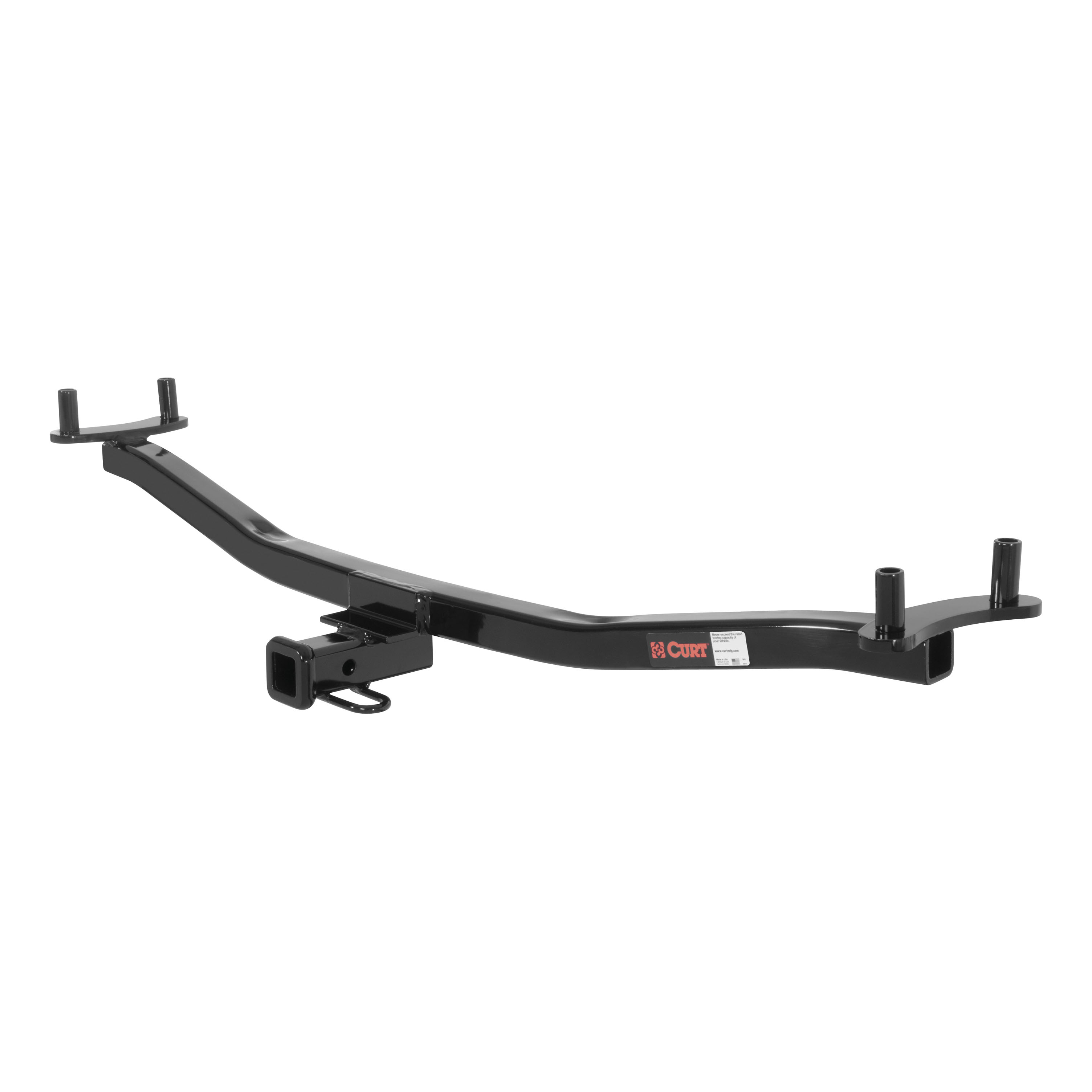 91-92 Volkswagen Golf Hatchback 1.25 CURT Trailer Hitch + Assure Proportional Brake Controller Kit HBCW2481 thumbnail 1