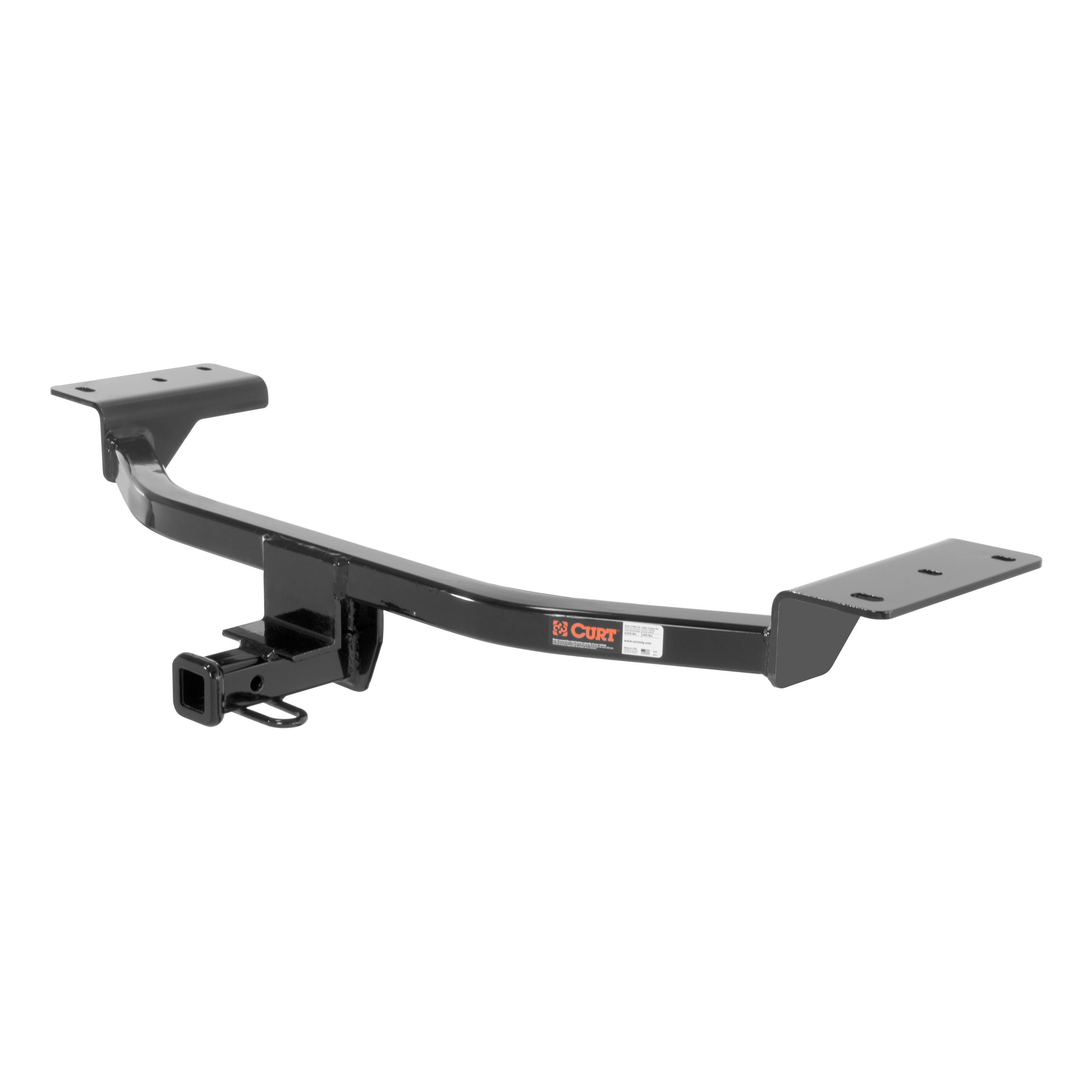 12-18 Ford Focus Hatchback, excluding RS and ST 1.25 CURT Trailer Hitch + Assure Proportional Brake Controller Kit HBCW938 thumbnail 1