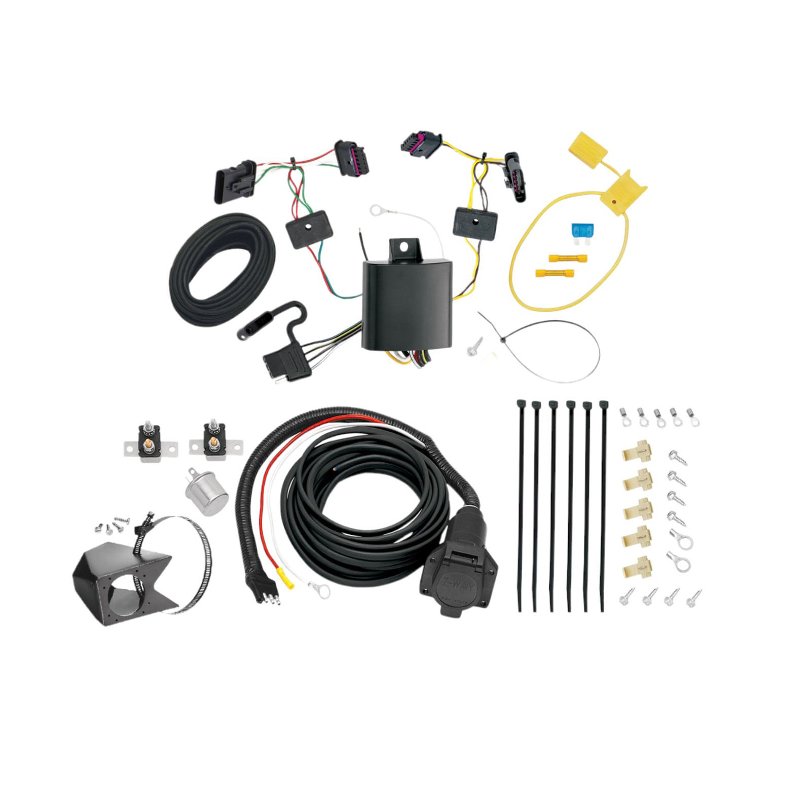 2016-2019 BMW X1  Tekonsha Custom 7-Way + Brake Controller Install Kit thumbnail 0