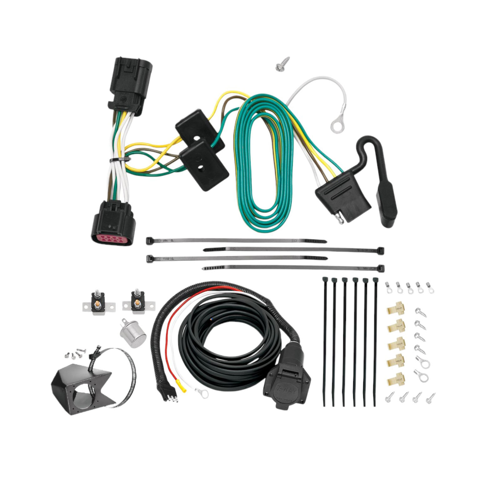 2006-2013 Chevrolet Impala  Tekonsha Custom 7-Way + Brake Controller Install Kit thumbnail 0