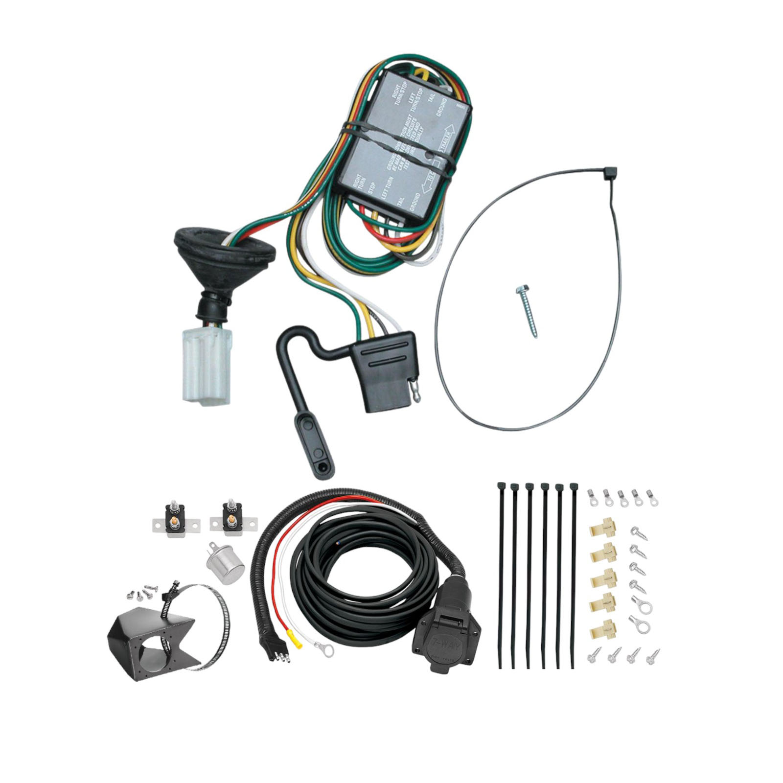 1996-1999 Acura SLX  Tekonsha Custom 7-Way + Brake Controller Install Kit thumbnail 0