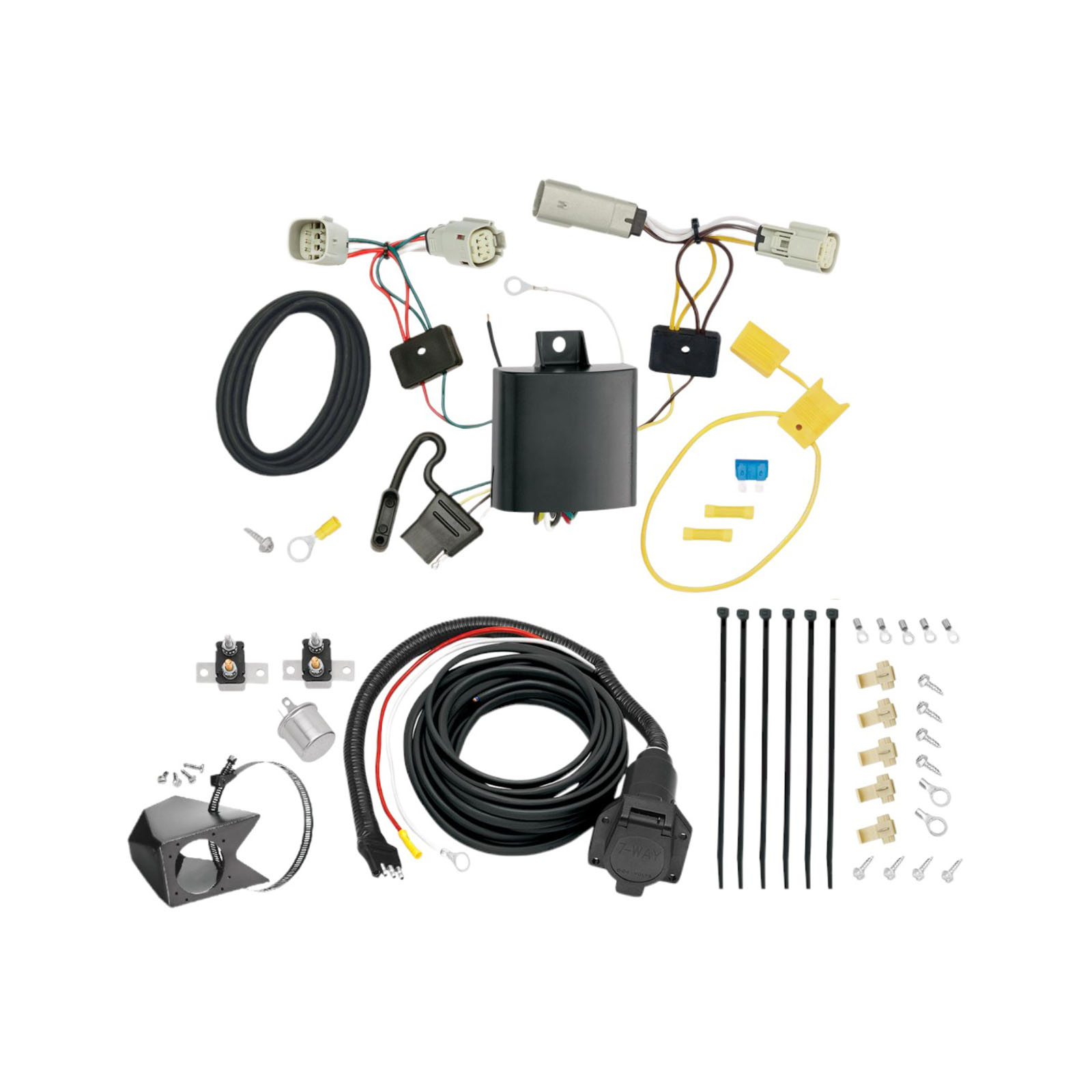 2016-2020 Cadillac CT6  Tekonsha Custom 7-Way + Brake Controller Install Kit thumbnail 0