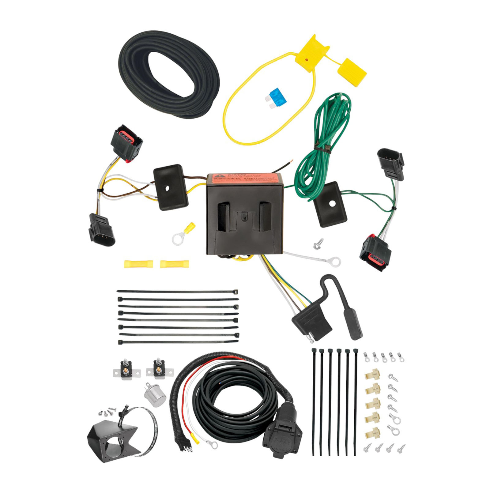 2008-2010 Dodge Grand Caravan  Tekonsha Custom 7-Way + Brake Controller Install Kit thumbnail 0