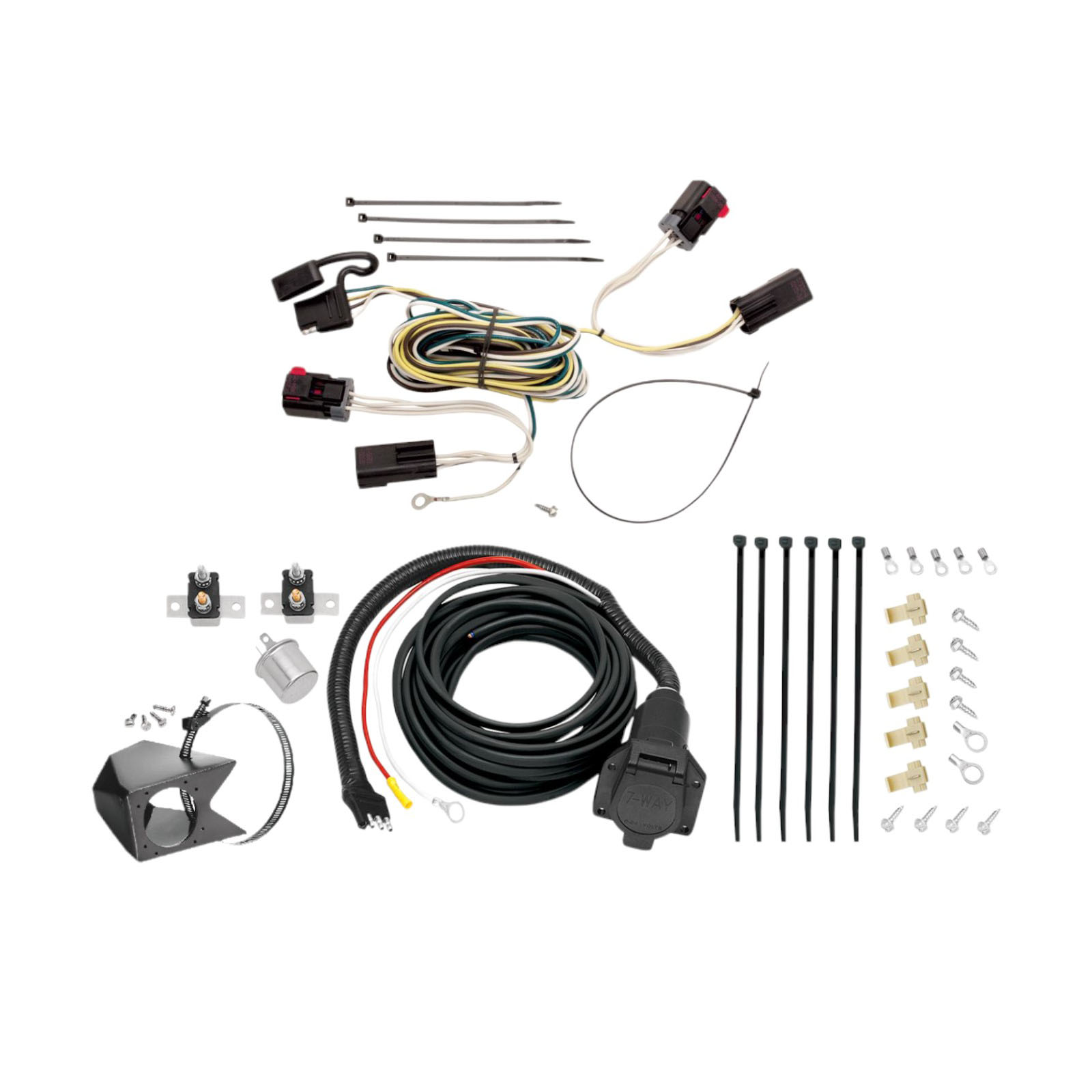 2004-2007 Dodge Grand Caravan  Tekonsha Custom 7-Way + Brake Controller Install Kit thumbnail 0
