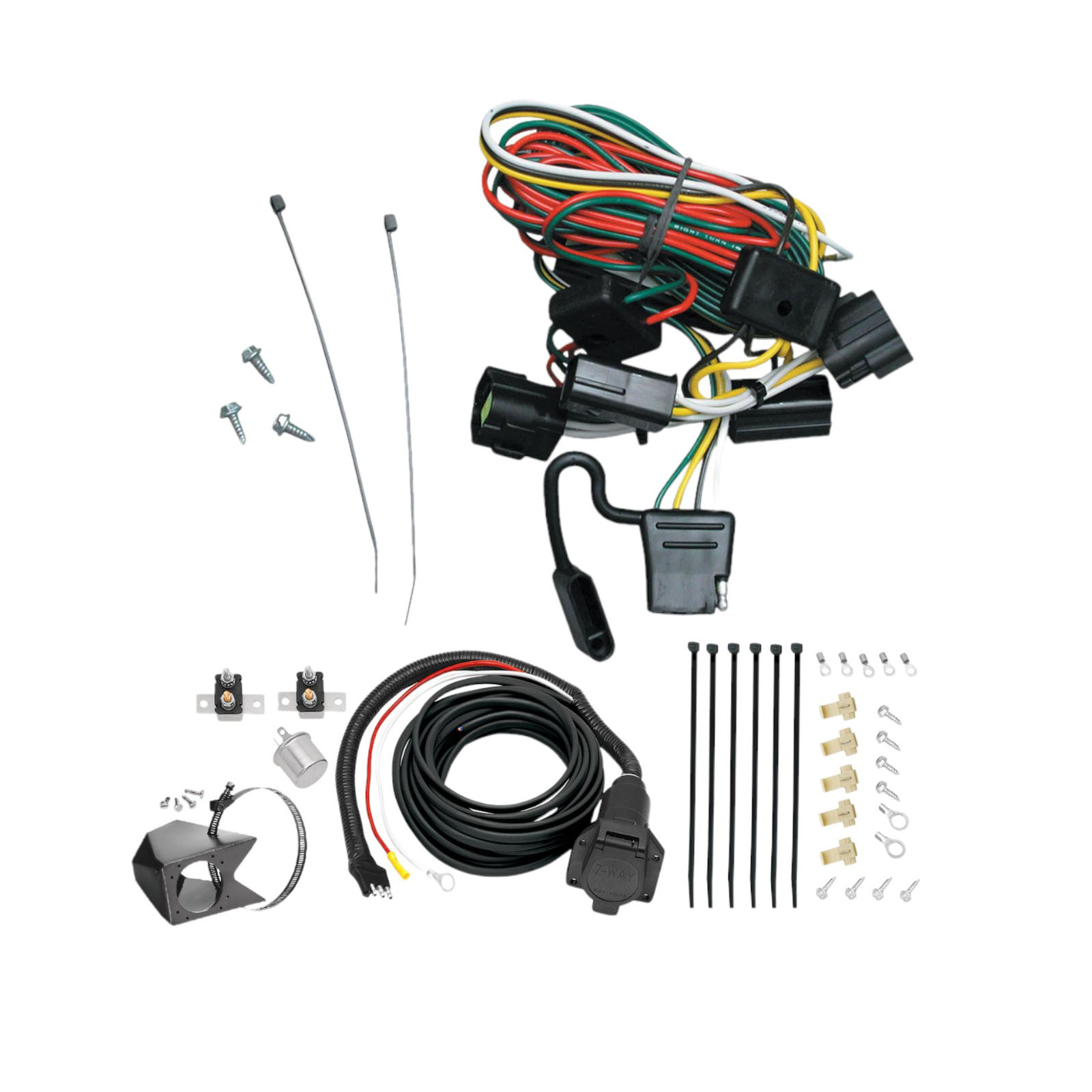 1998-2000 Isuzu Amigo  Tekonsha Custom 7-Way + Brake Controller Install Kit thumbnail 0