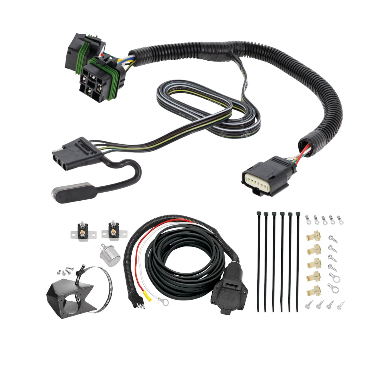 2018-2024 GMC Terrain  Tekonsha Custom 7-Way + Brake Controller Install Kit thumbnail 0