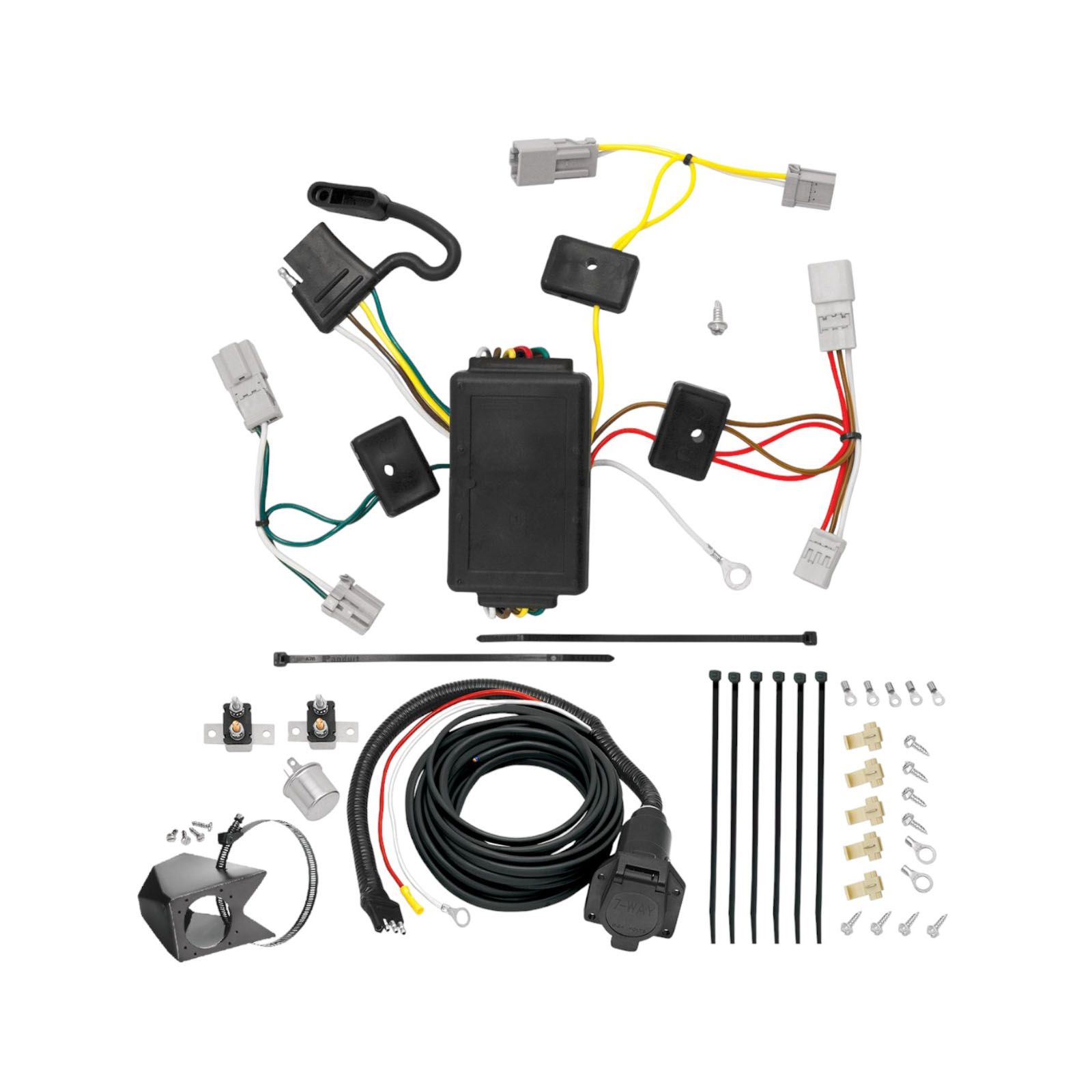 2006-2017 Honda Civic Coupe, Except Si Tekonsha Custom 7-Way + Brake Controller Install Kit thumbnail 0