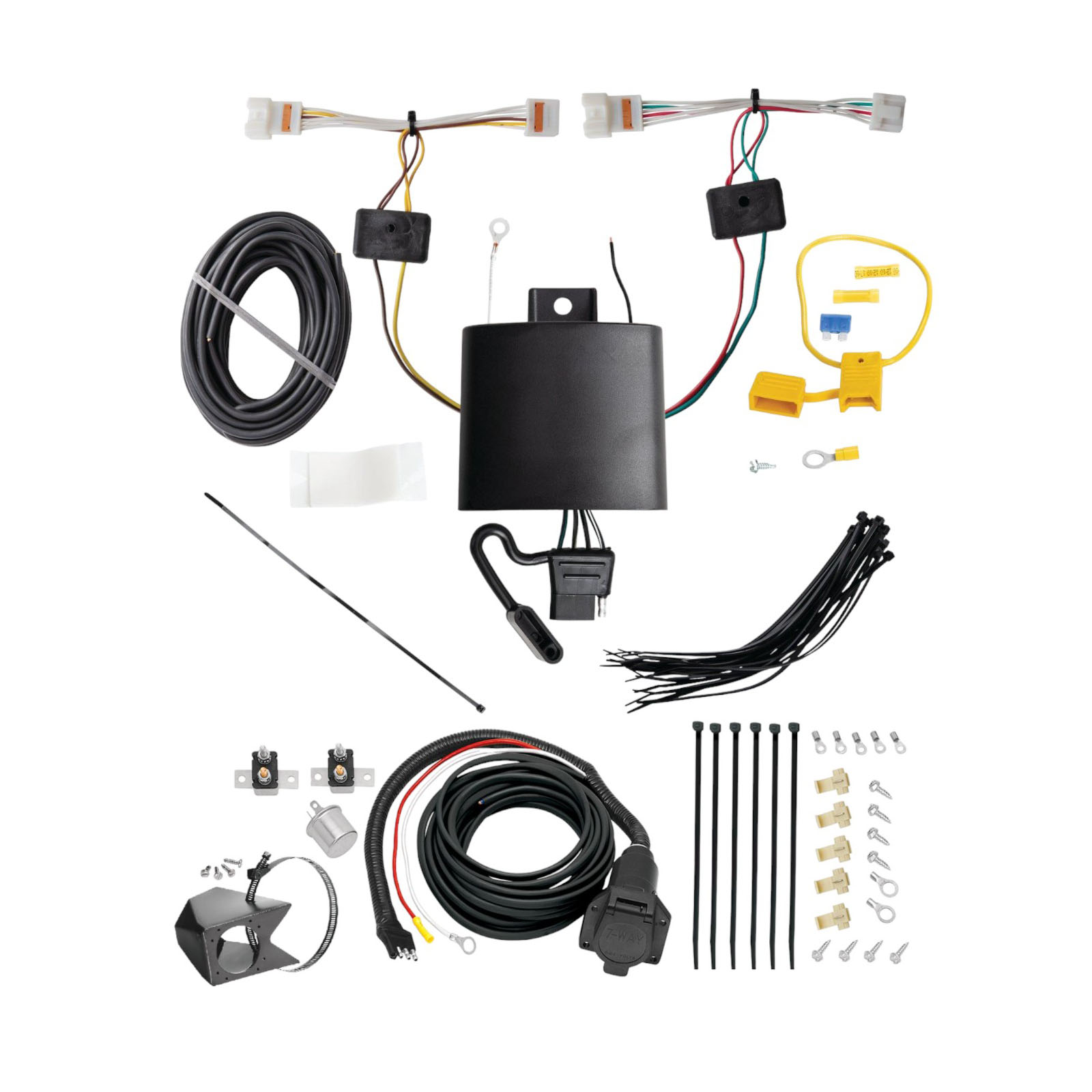 2021-2023 KIA Rio Hatchback Tekonsha Custom 7-Way + Brake Controller Install Kit thumbnail 0