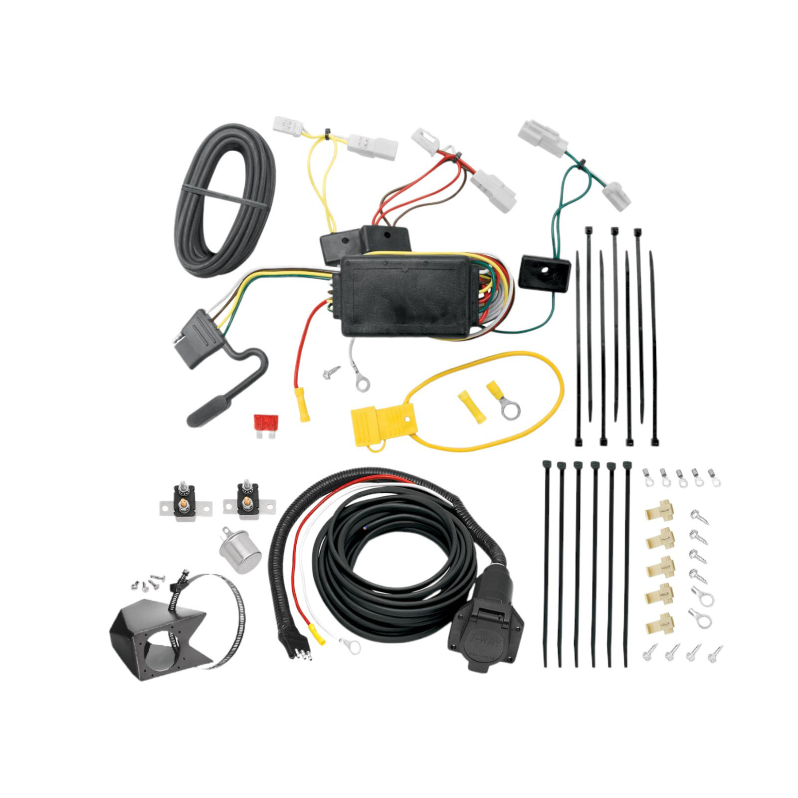 2003-2008 Mazda 6 Sedan Tekonsha Custom 7-Way + Brake Controller Install Kit thumbnail 0