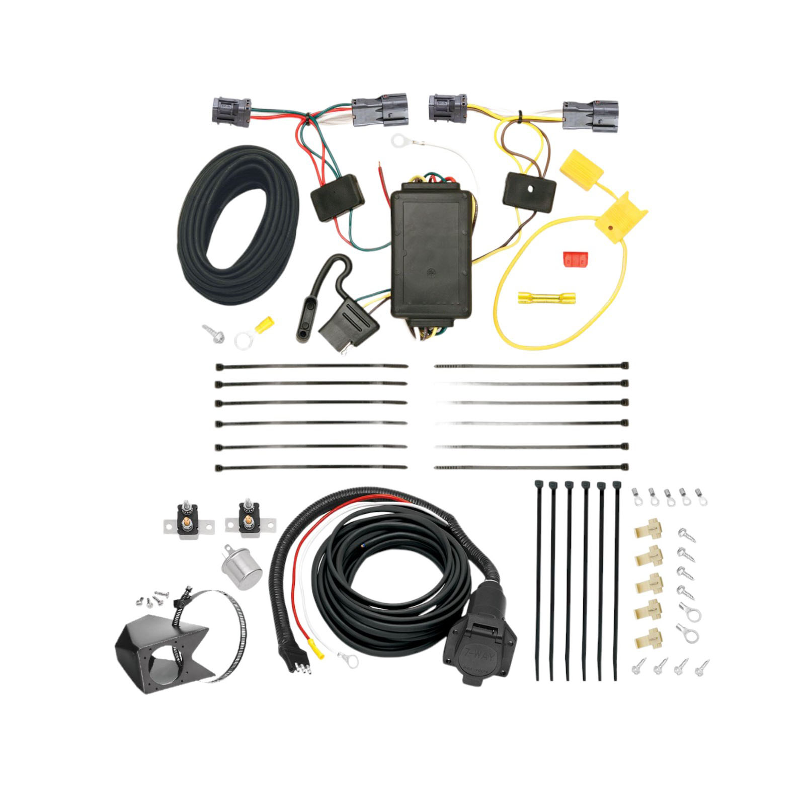 2010-2015 Hyundai Tucson  Tekonsha Custom 7-Way + Brake Controller Install Kit thumbnail 0