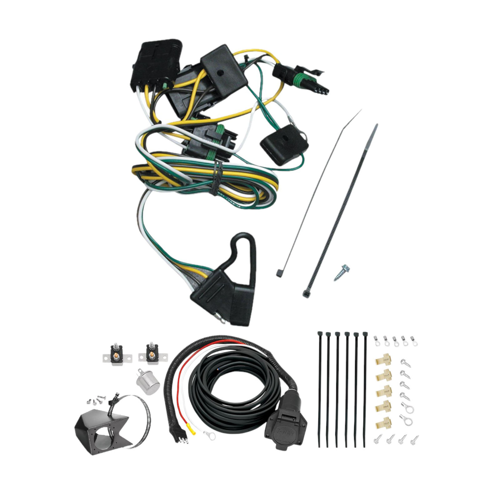 1997-1997 Jeep TJ (Canada Only) Tekonsha Custom 7-Way + Brake Controller Install Kit thumbnail 0