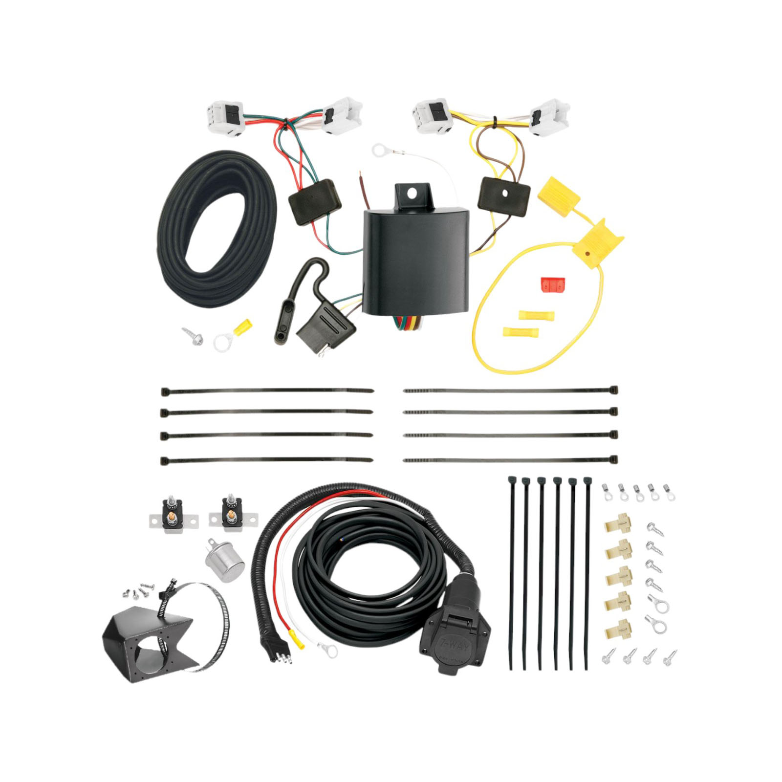 2013-2024 Nissan Sentra  Tekonsha Custom 7-Way + Brake Controller Install Kit thumbnail 0